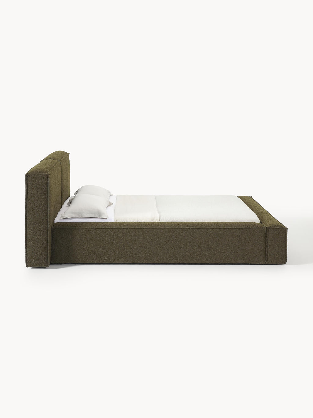 Lennon Upholstered Bouclé Bed