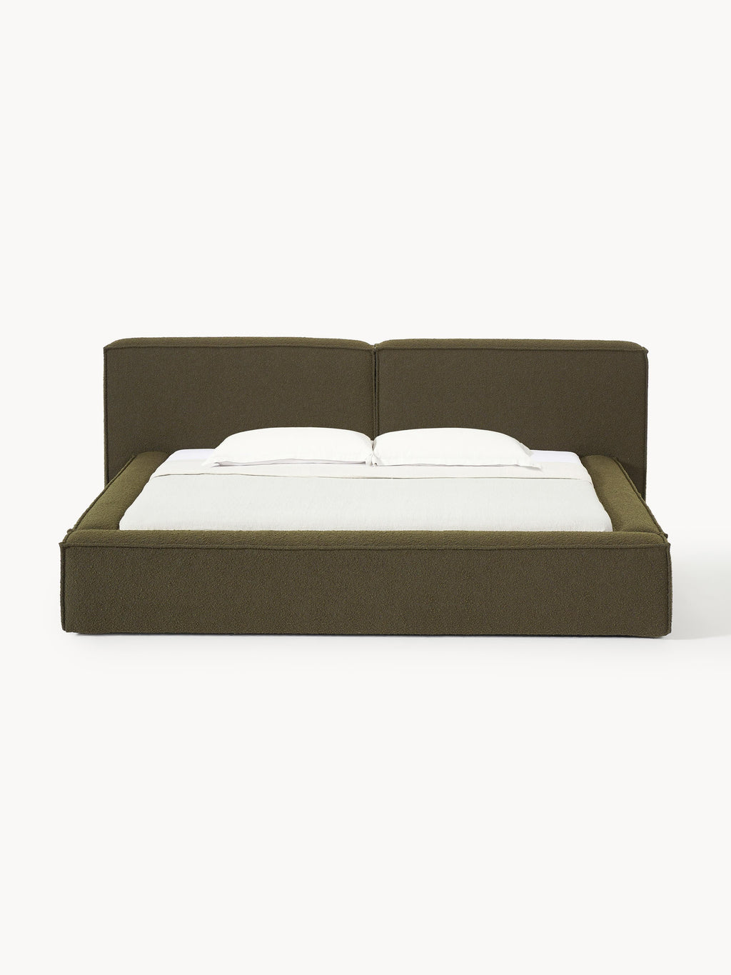 Lennon Upholstered Bouclé Bed