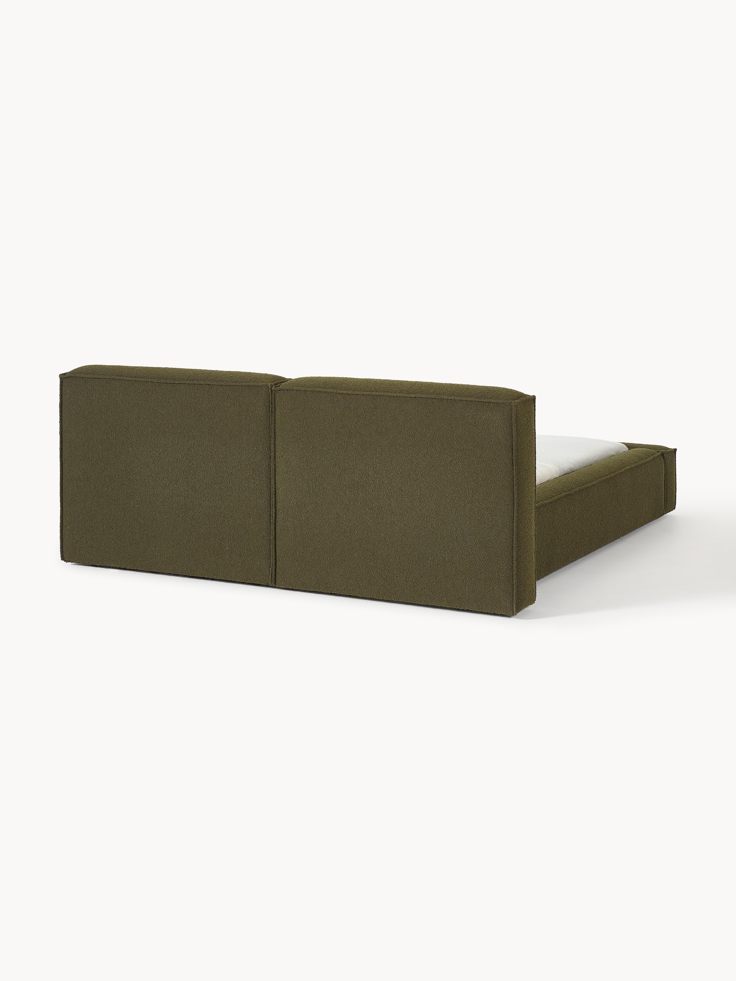 Lennon Upholstered Bouclé Bed