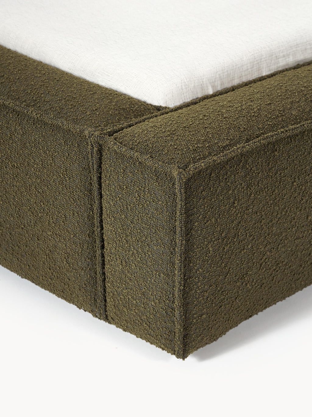 Lennon Upholstered Bouclé Bed