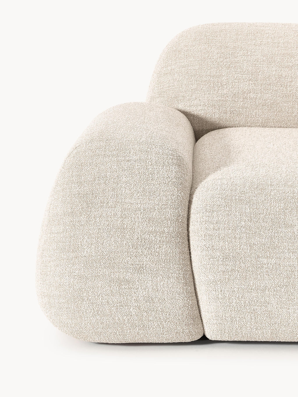 Wolke Modular Bouclé Sofa (4-seater)