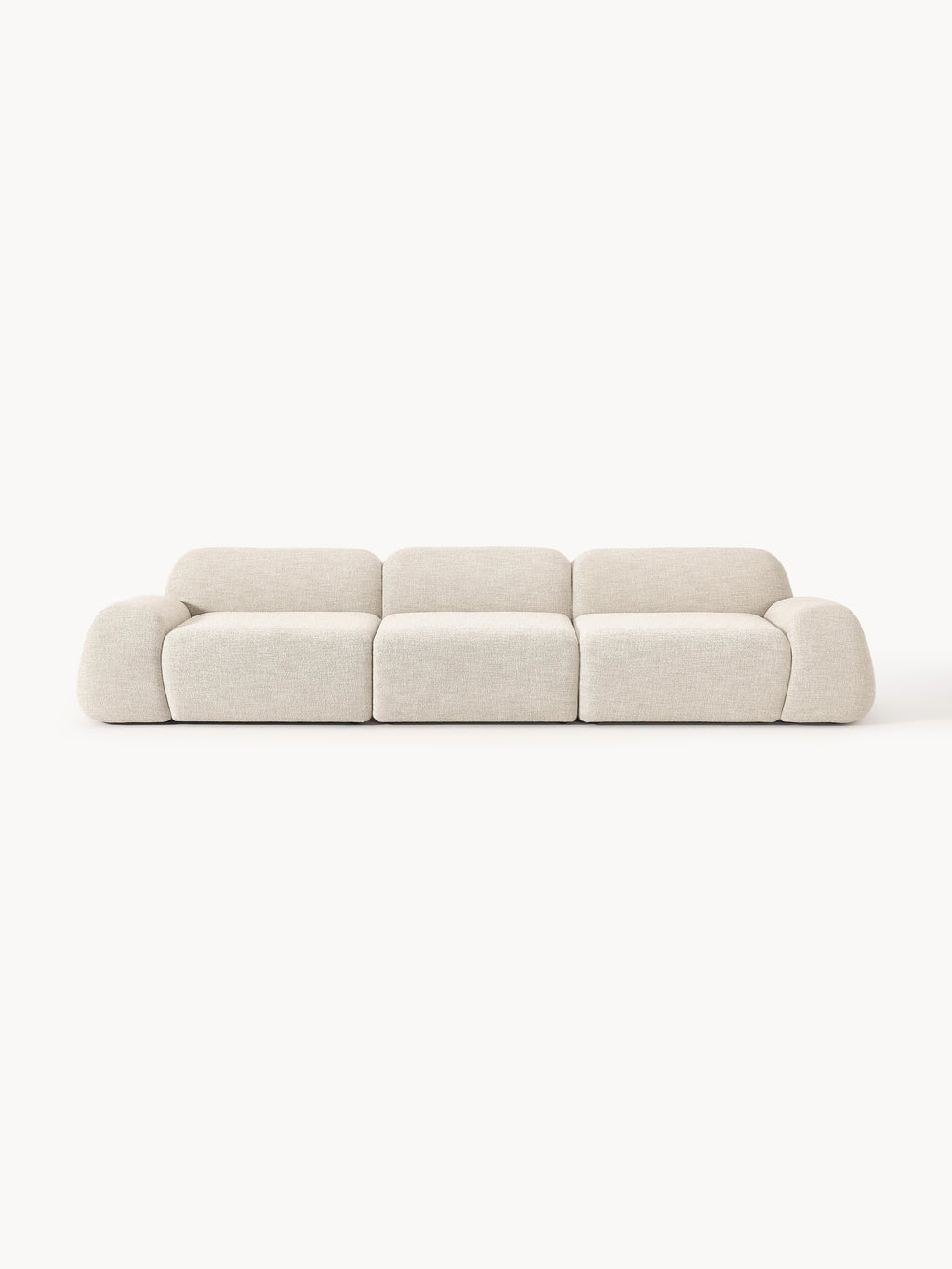 Gallery image 1 - Modular Bouclé Sofa Wolke (4-seater)