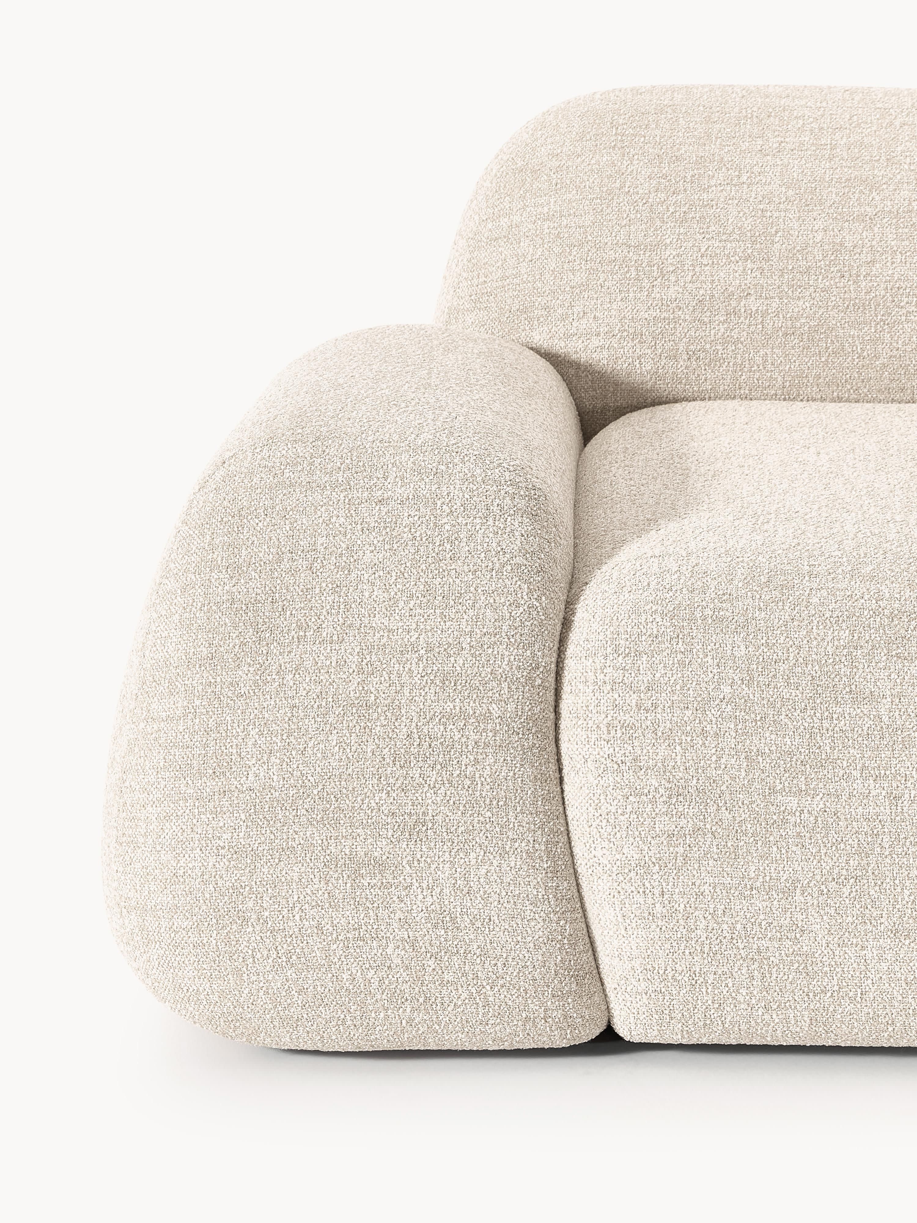 Wolke Modular Bouclé Corner Sofa (4-seater)