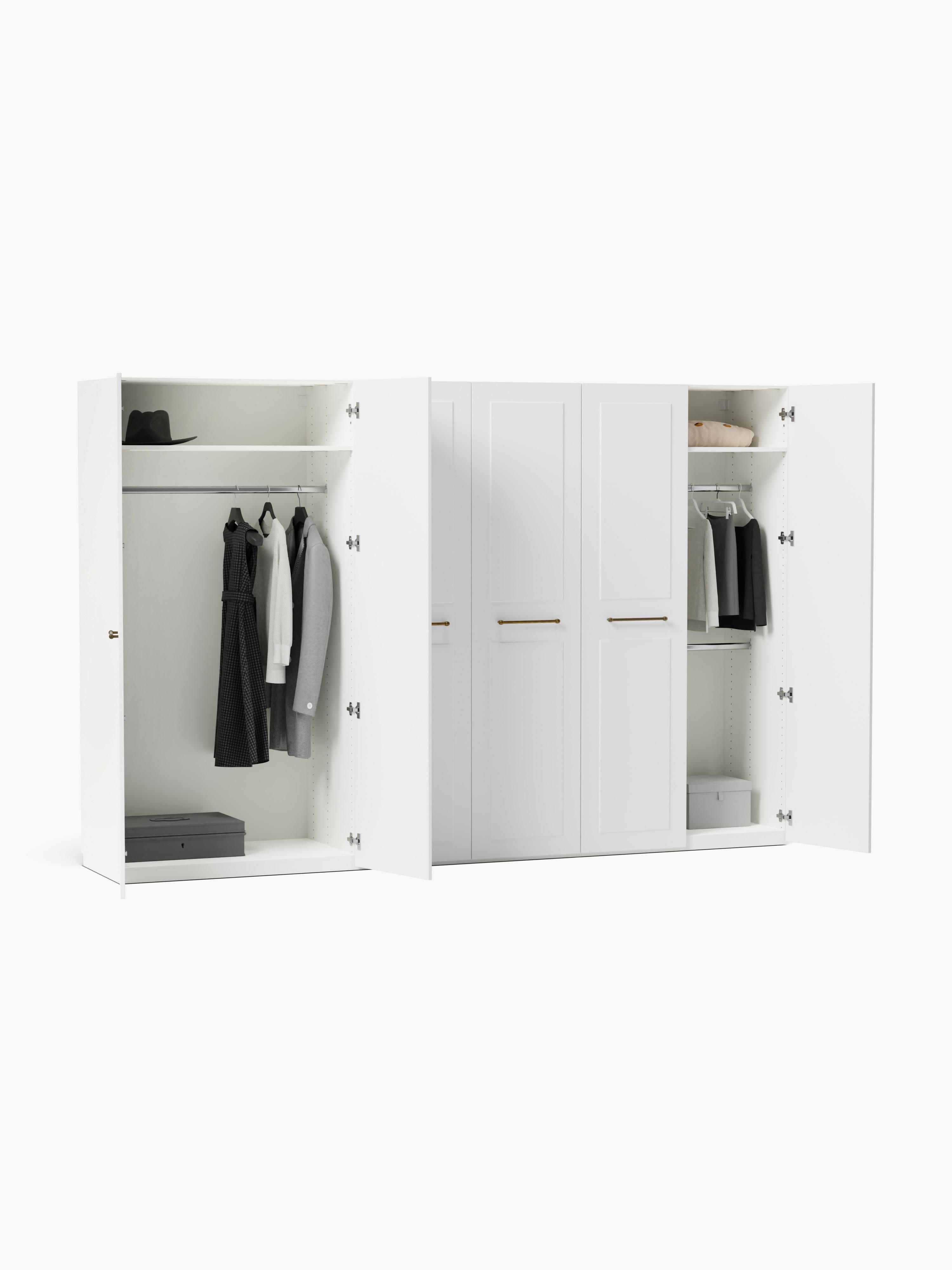 Charlotte Modular Hinged Door Wardrobe, 100 cm Wide, in various sizes