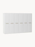Gallery image 1 - Modular Hinged Door Wardrobe Charlotte, 100 cm Wide, in various sizes