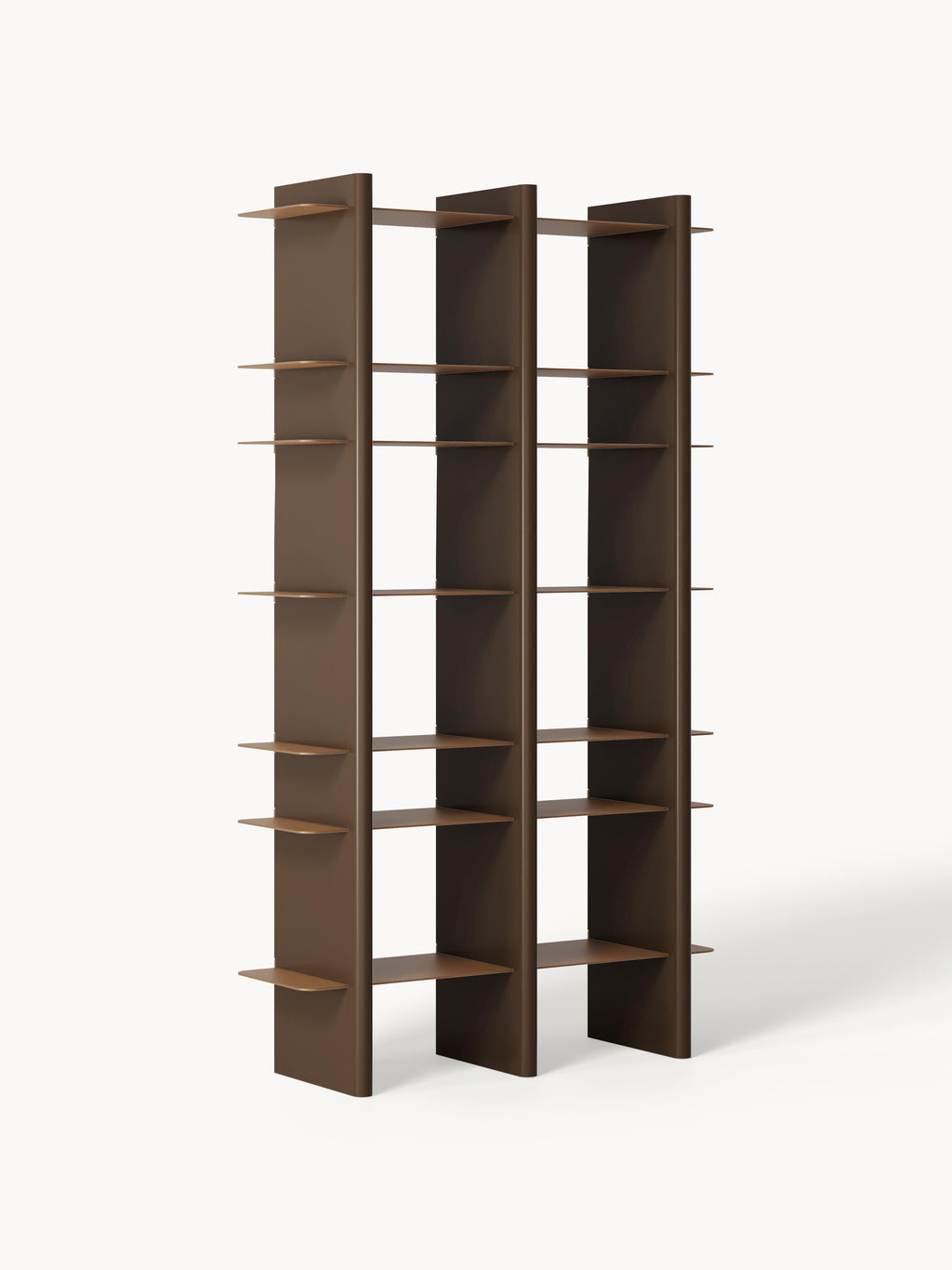 Gallery image 1 - Tall Shelving Unit Rami with Metal Elements