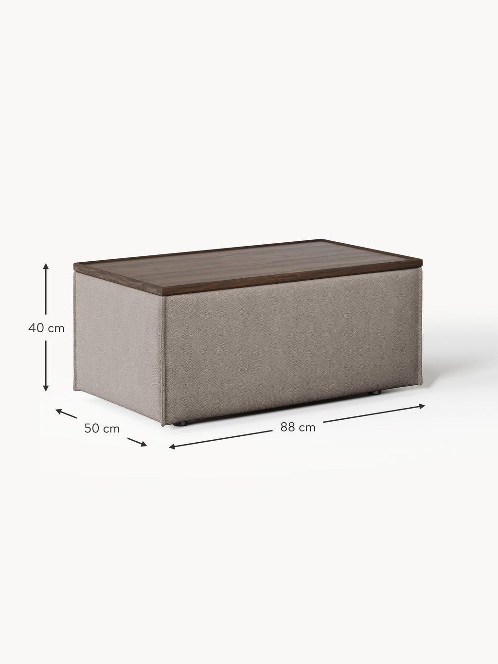 Lennon Ottoman with Storage