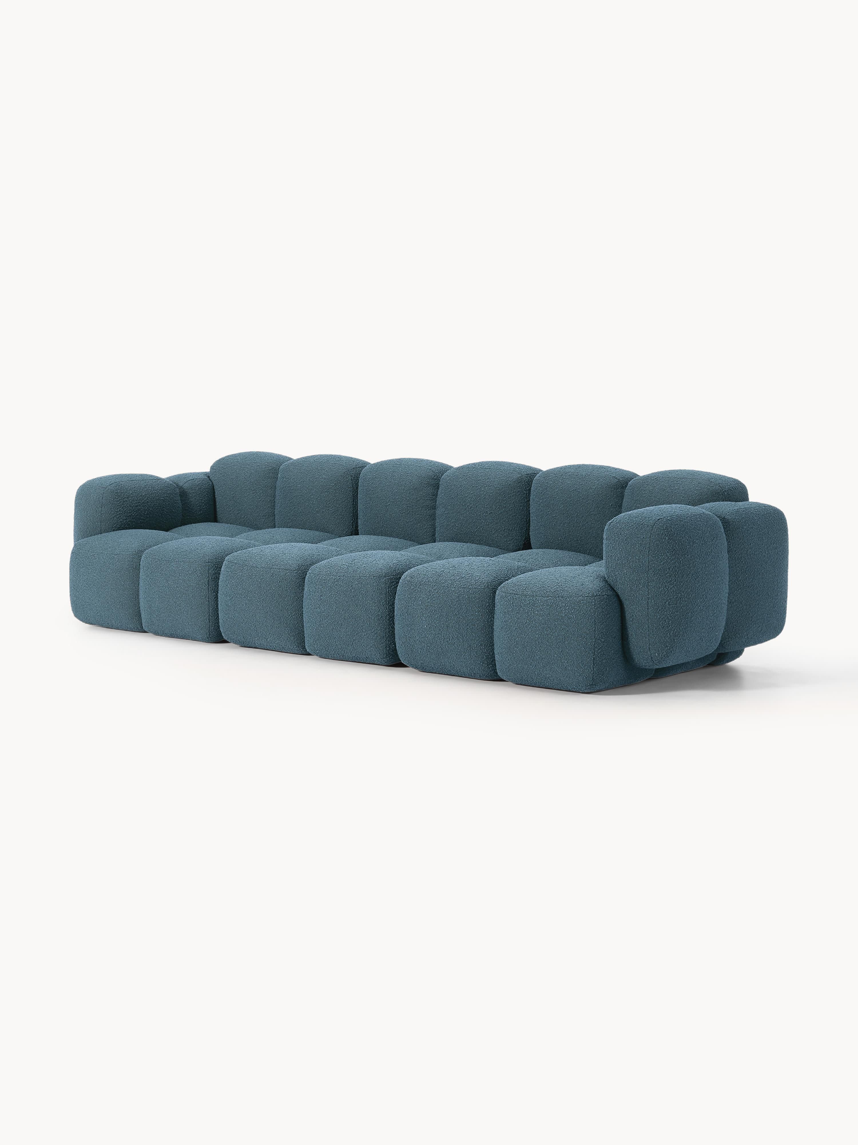 Tayla Bouclé Modular Sofa (4-seater)