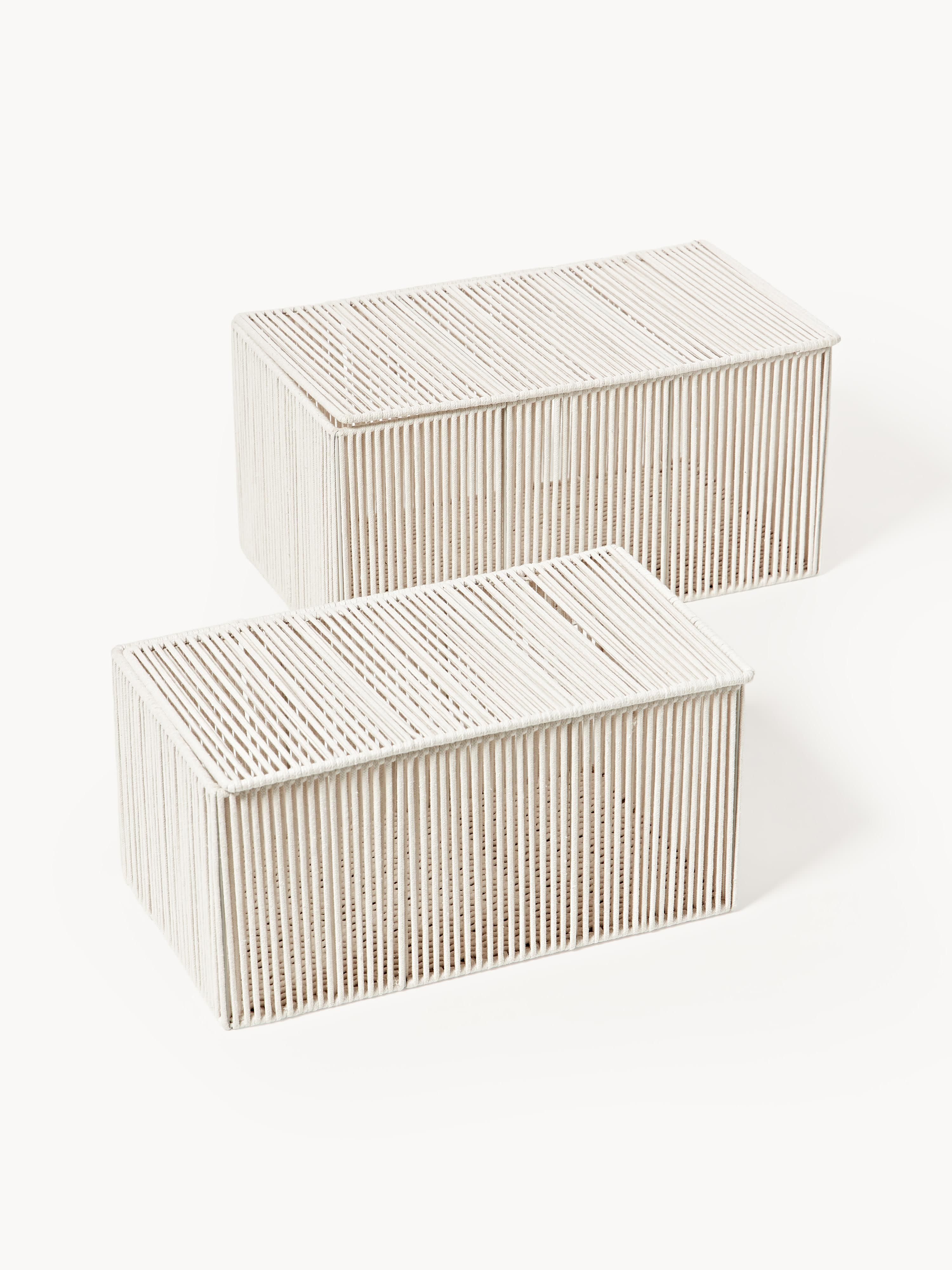Gallery image 1 - Handwoven Rope Storage Boxes Gabe