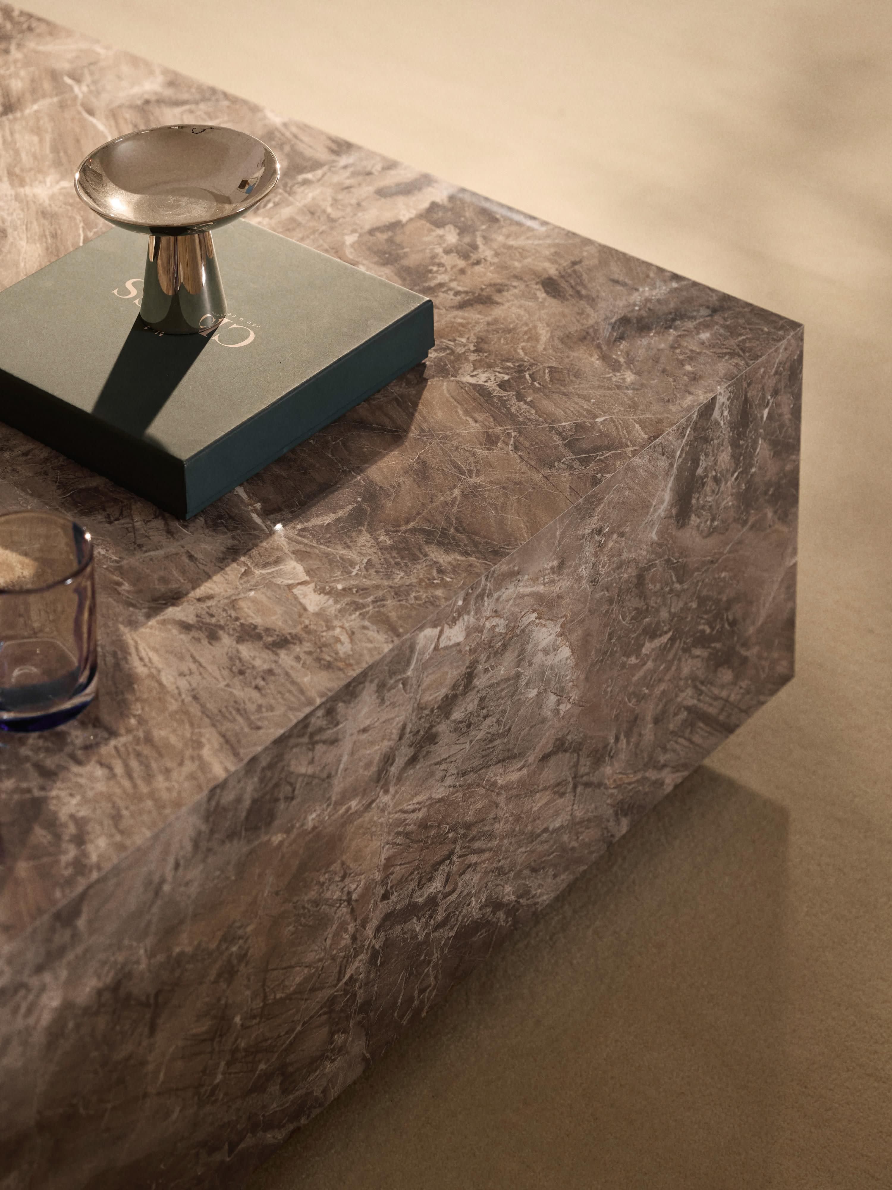 Lesley Marble Effect Coffee Table