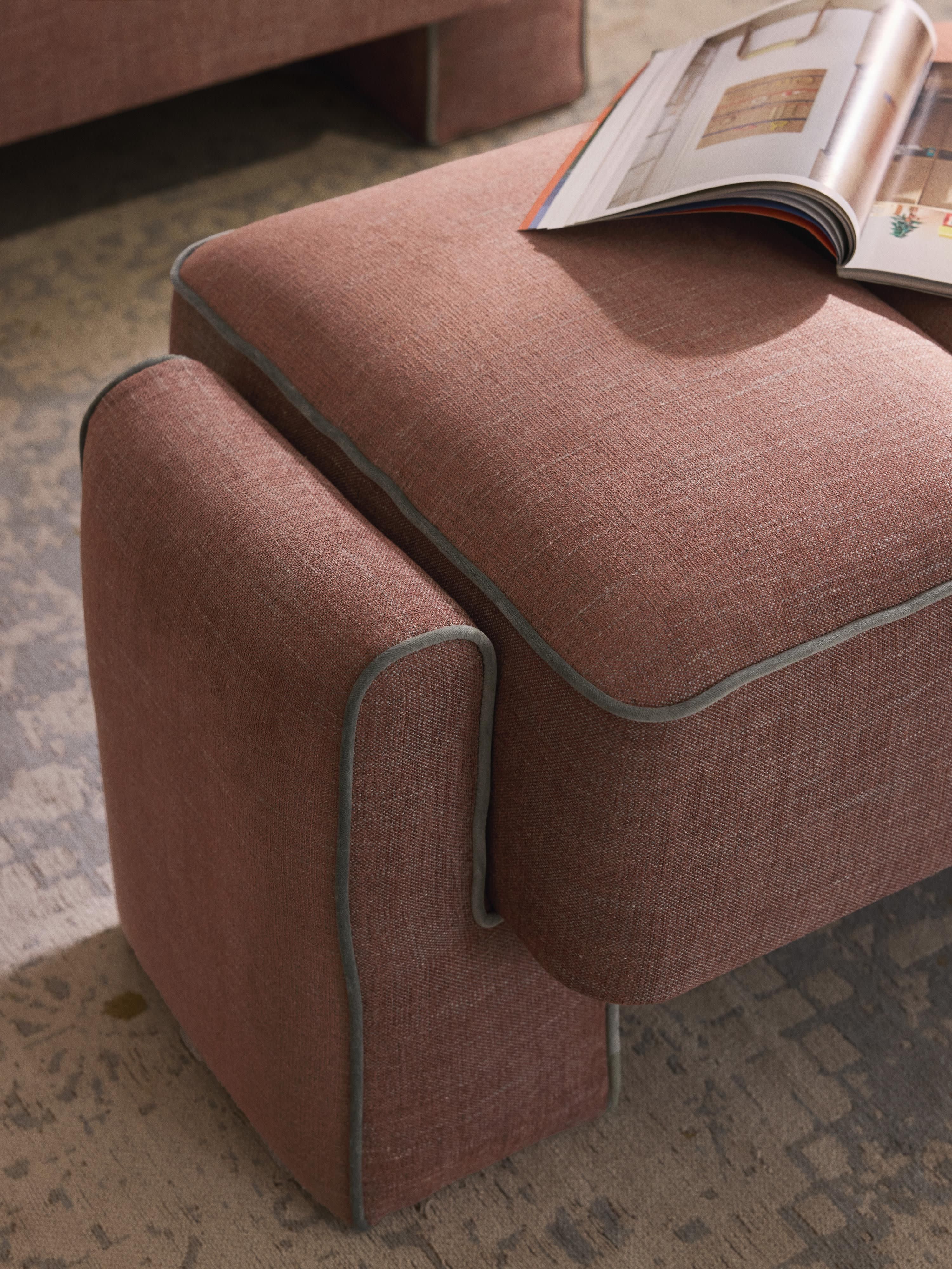Bobi Upholstered Ottoman