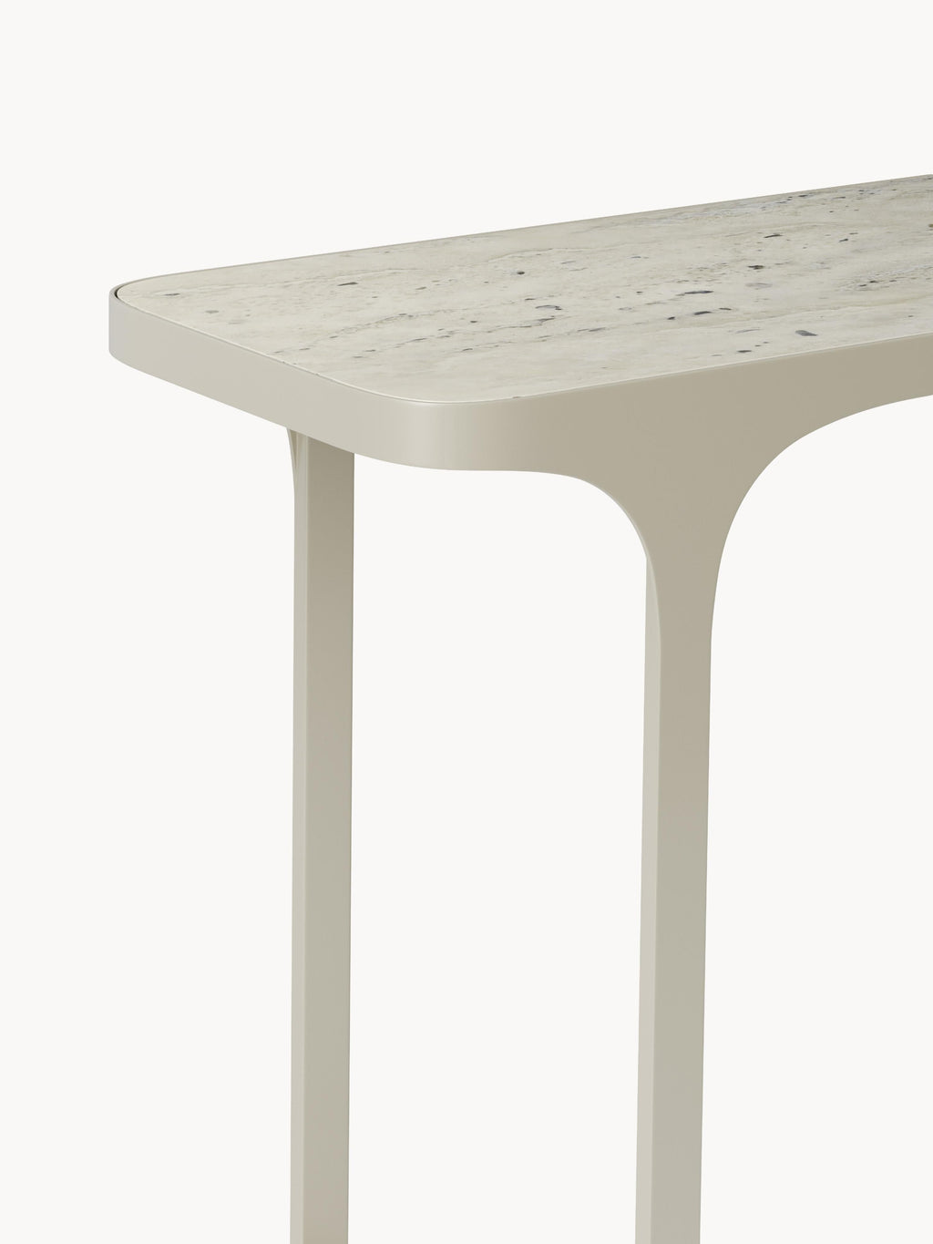 Bella Travertine Effect Console Table