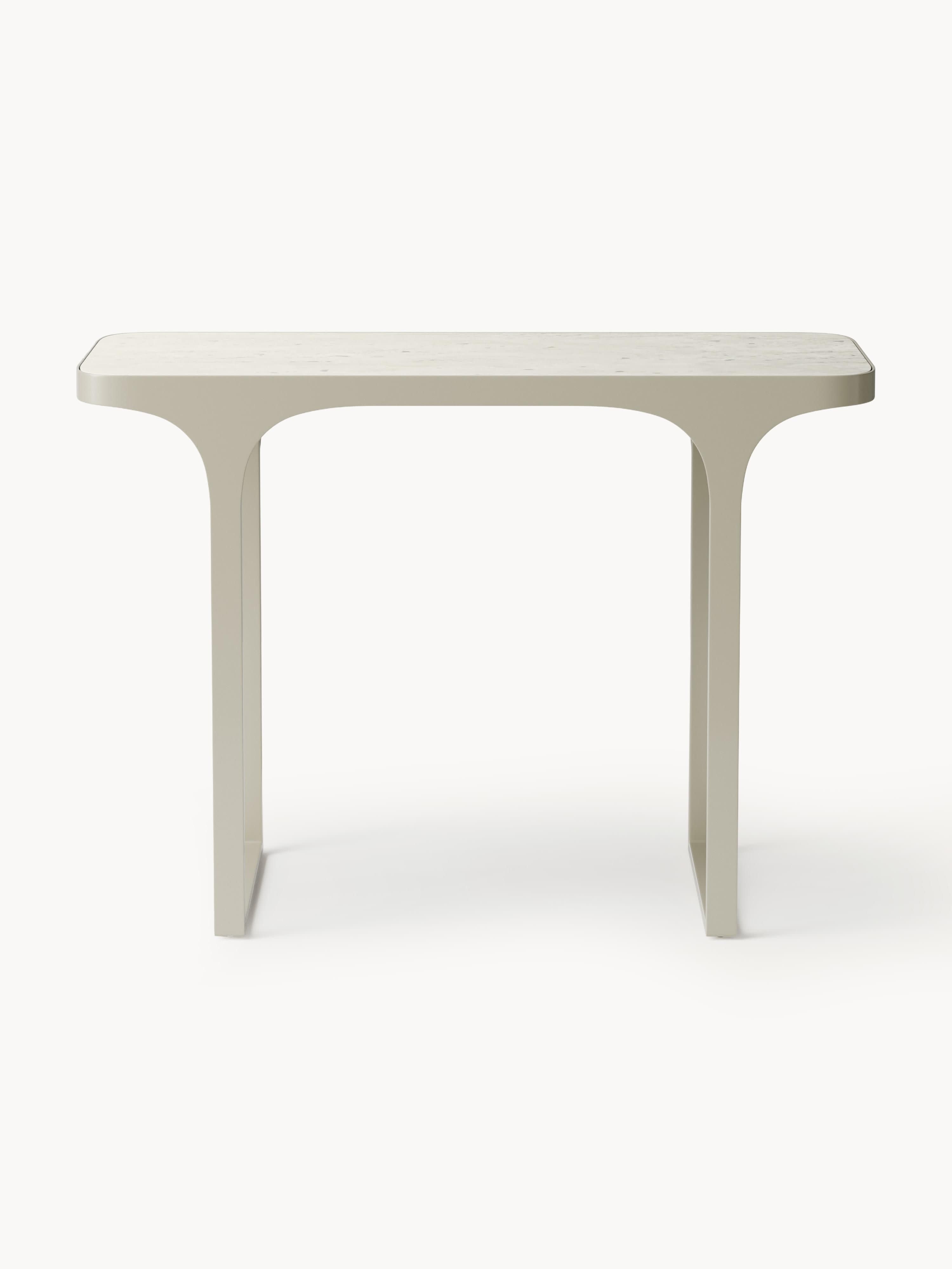 Bella Travertine Effect Console Table