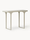 Gallery image 1 - Travertine Effect Console Table Bella