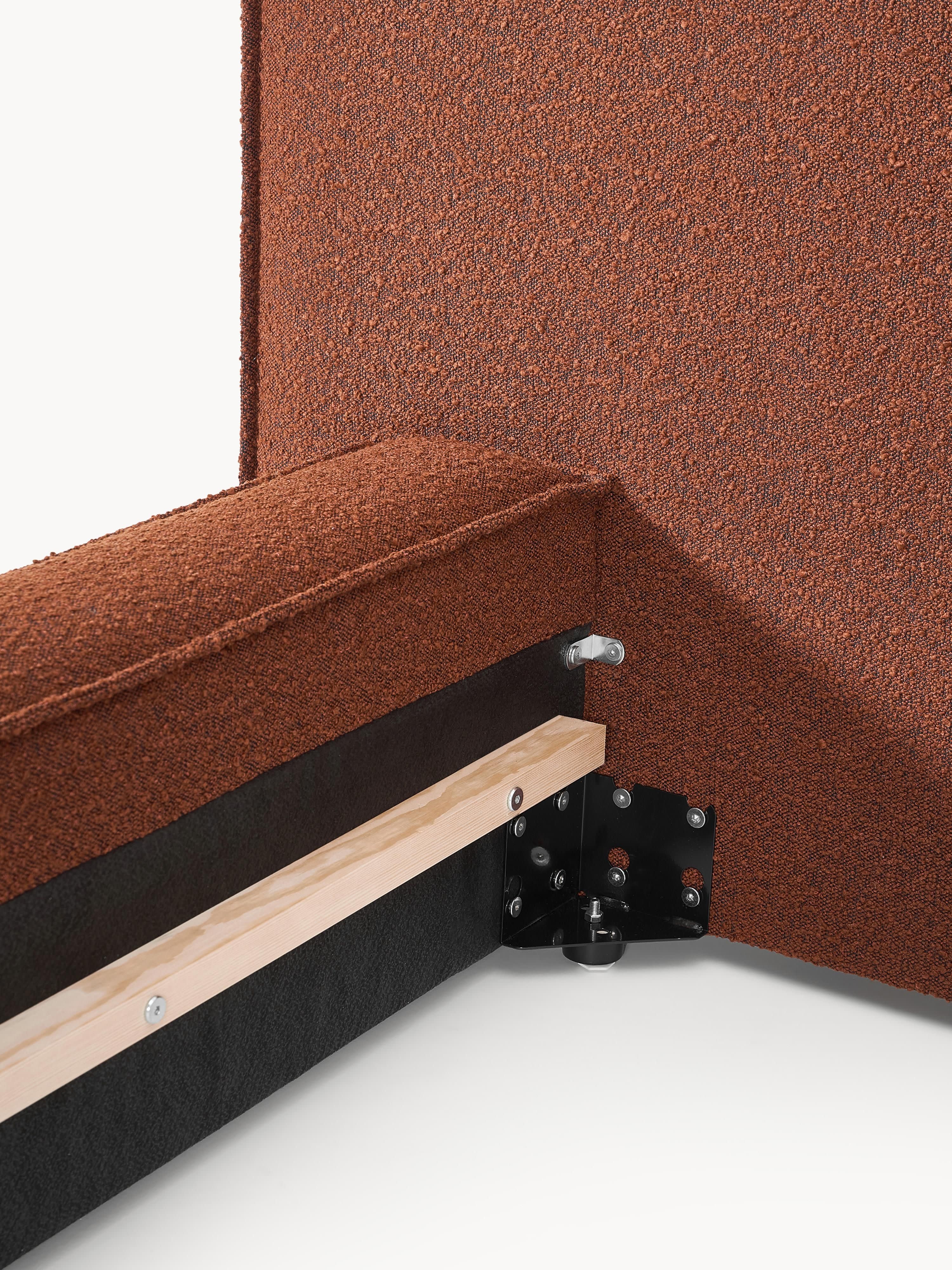 Lennon Upholstered Bouclé Bed