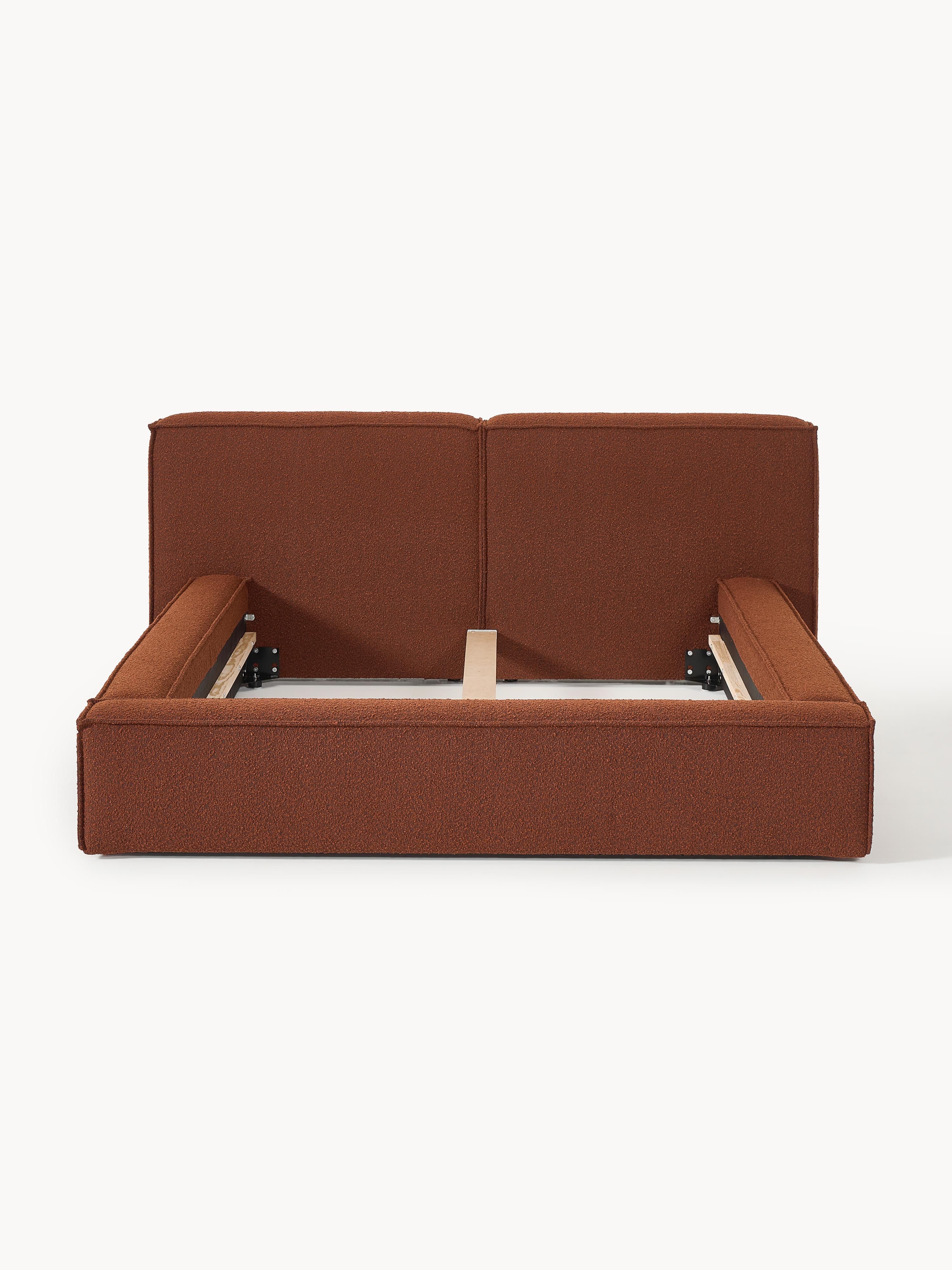 Lennon Upholstered Bouclé Bed