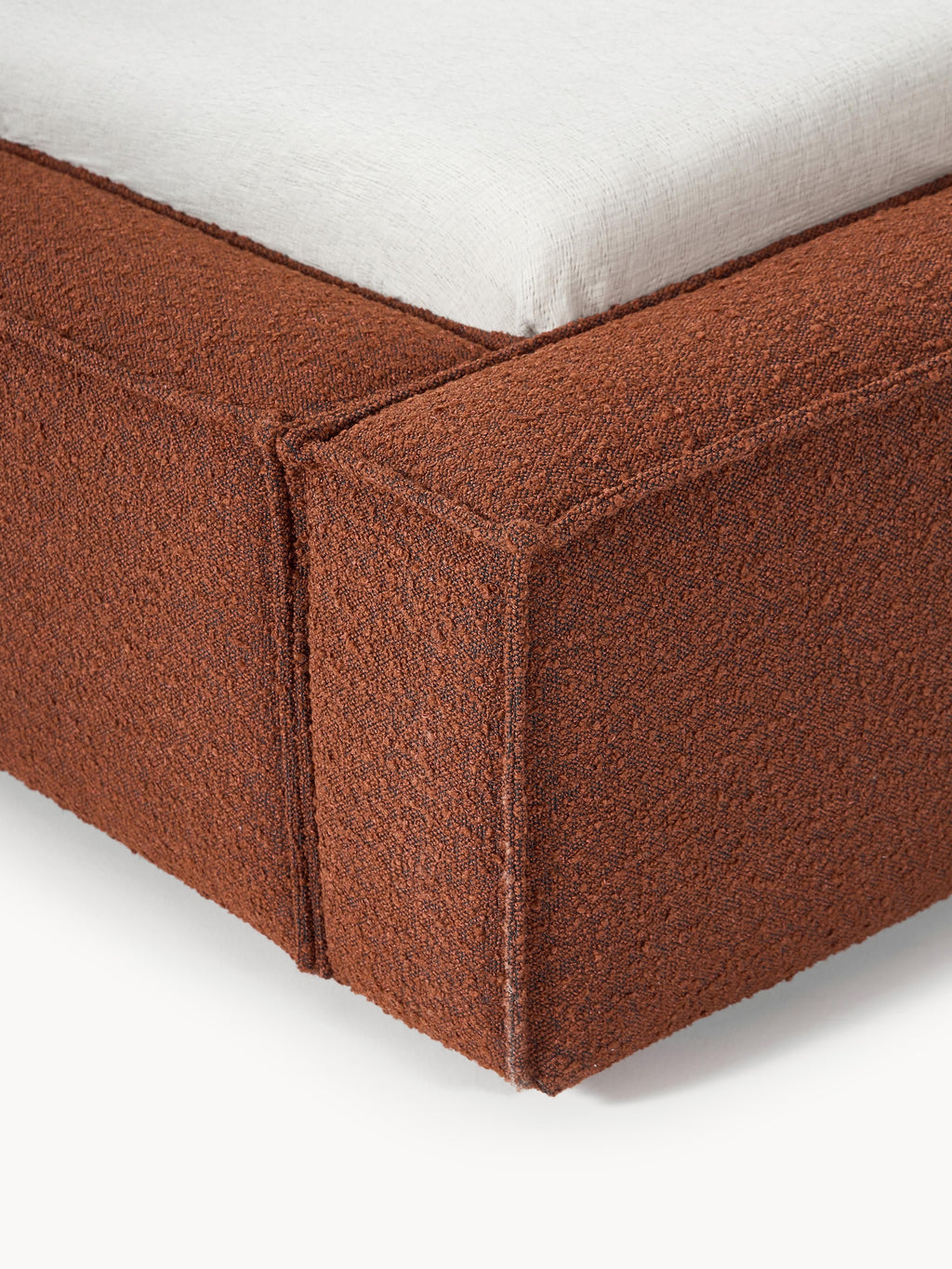 Lennon Upholstered Bouclé Bed