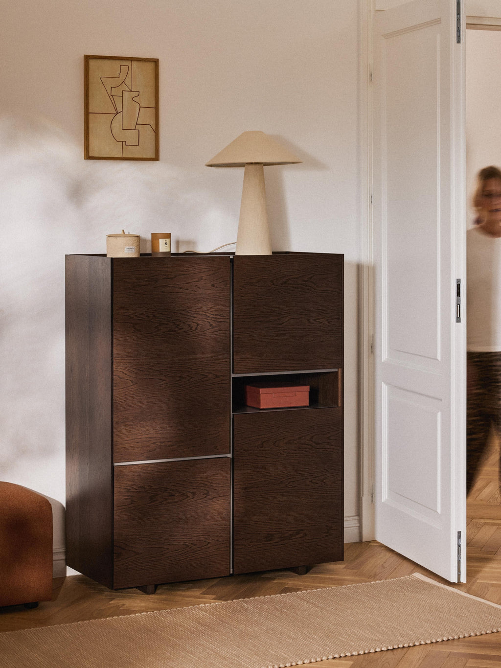 Larsen Wooden Highboard