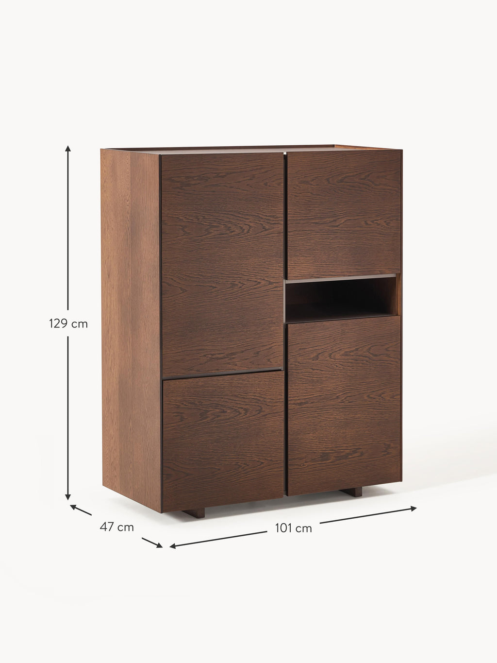 Larsen Wooden Highboard
