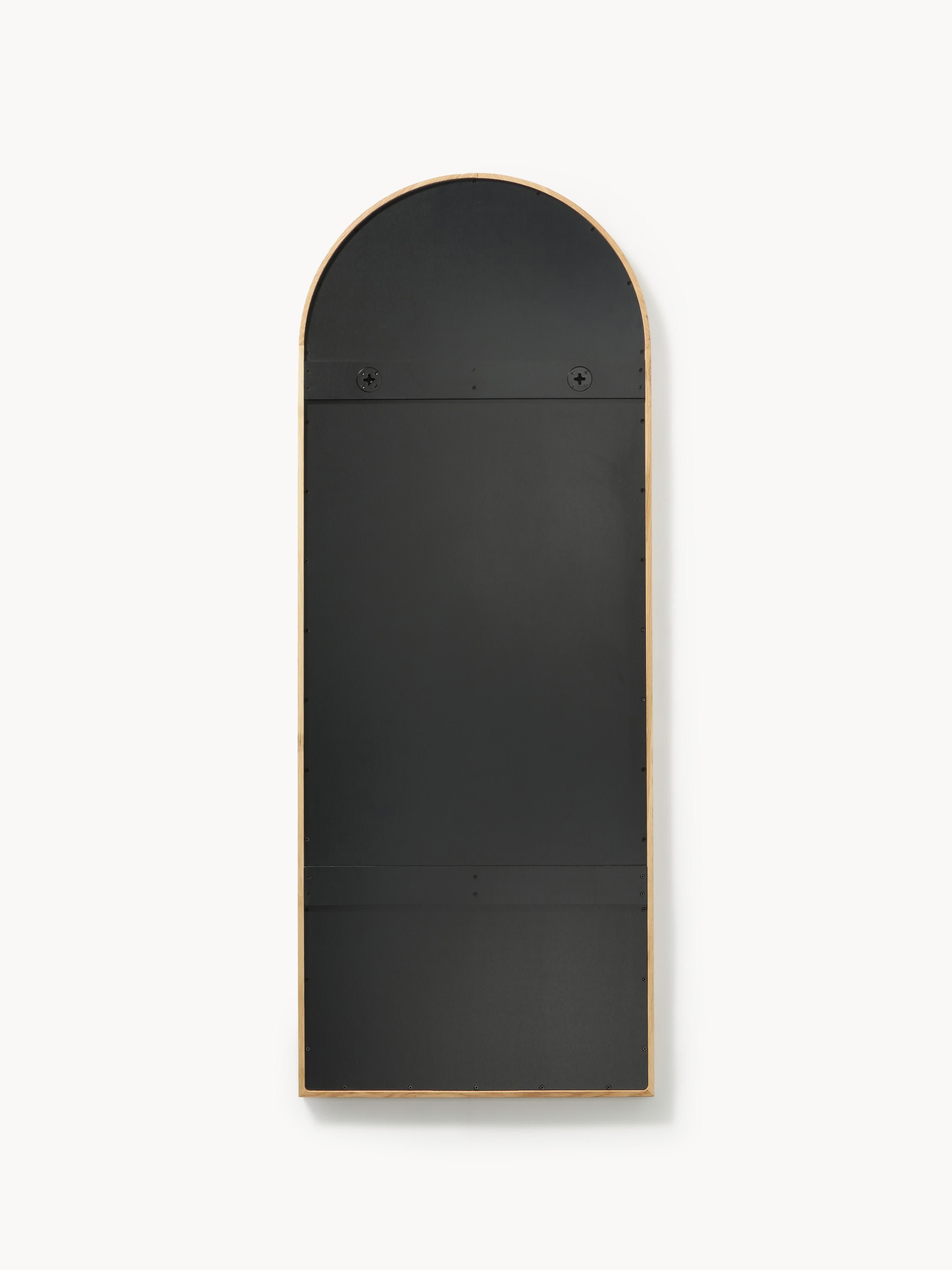 Levan Full-Length Leaner Mirror with Oak Wood Frame