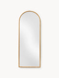 Gallery image 1 - Full-Length Leaner Mirror Levan with Oak Wood Frame