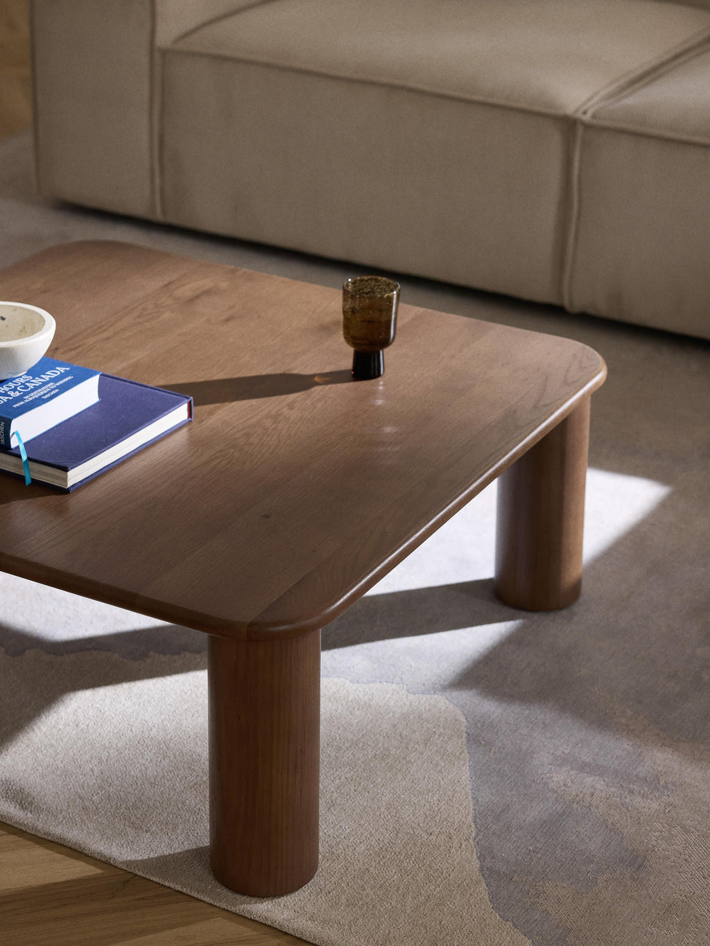 Didi Oak Wood Coffee Table