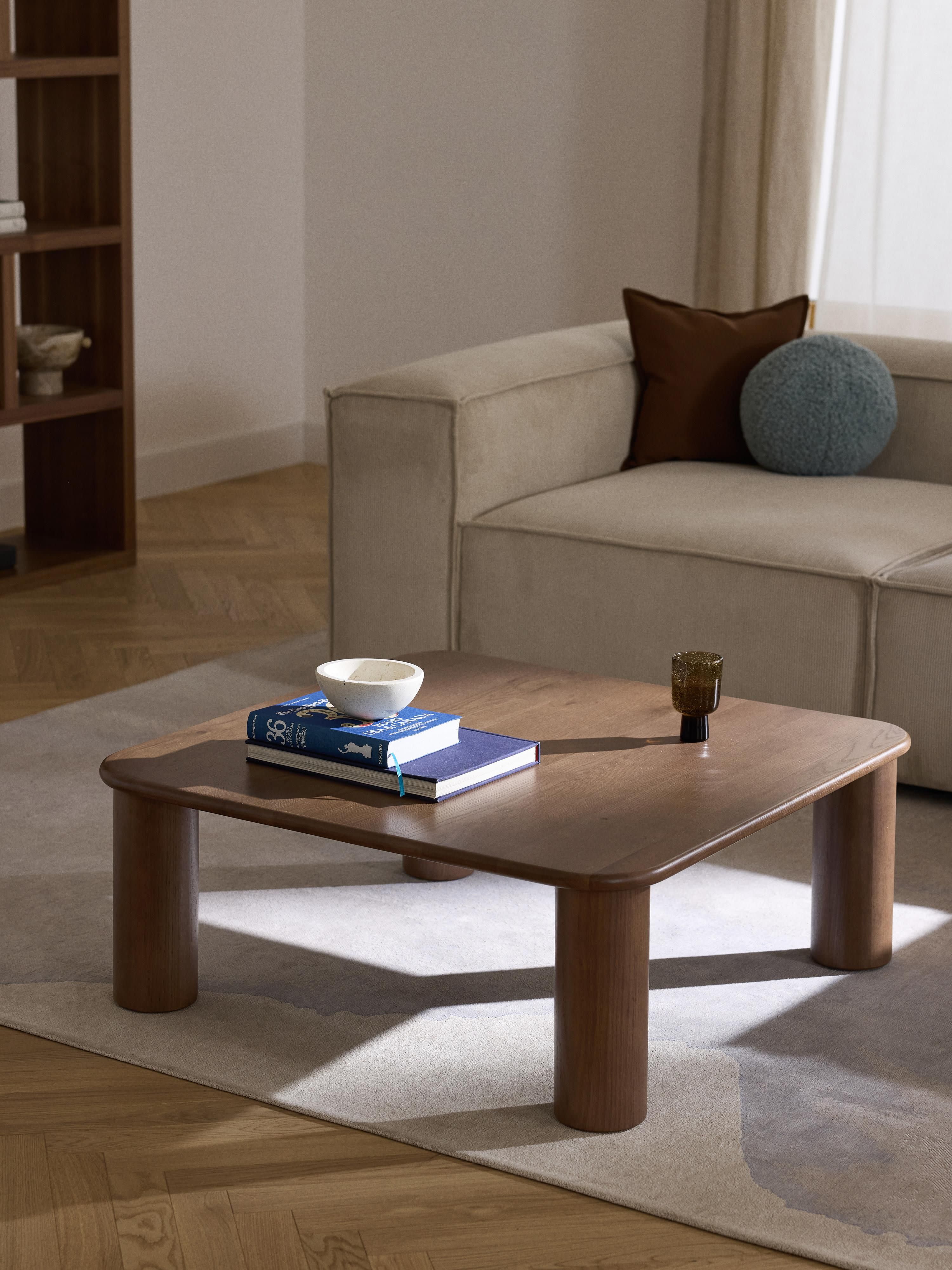 Didi Oak Wood Coffee Table