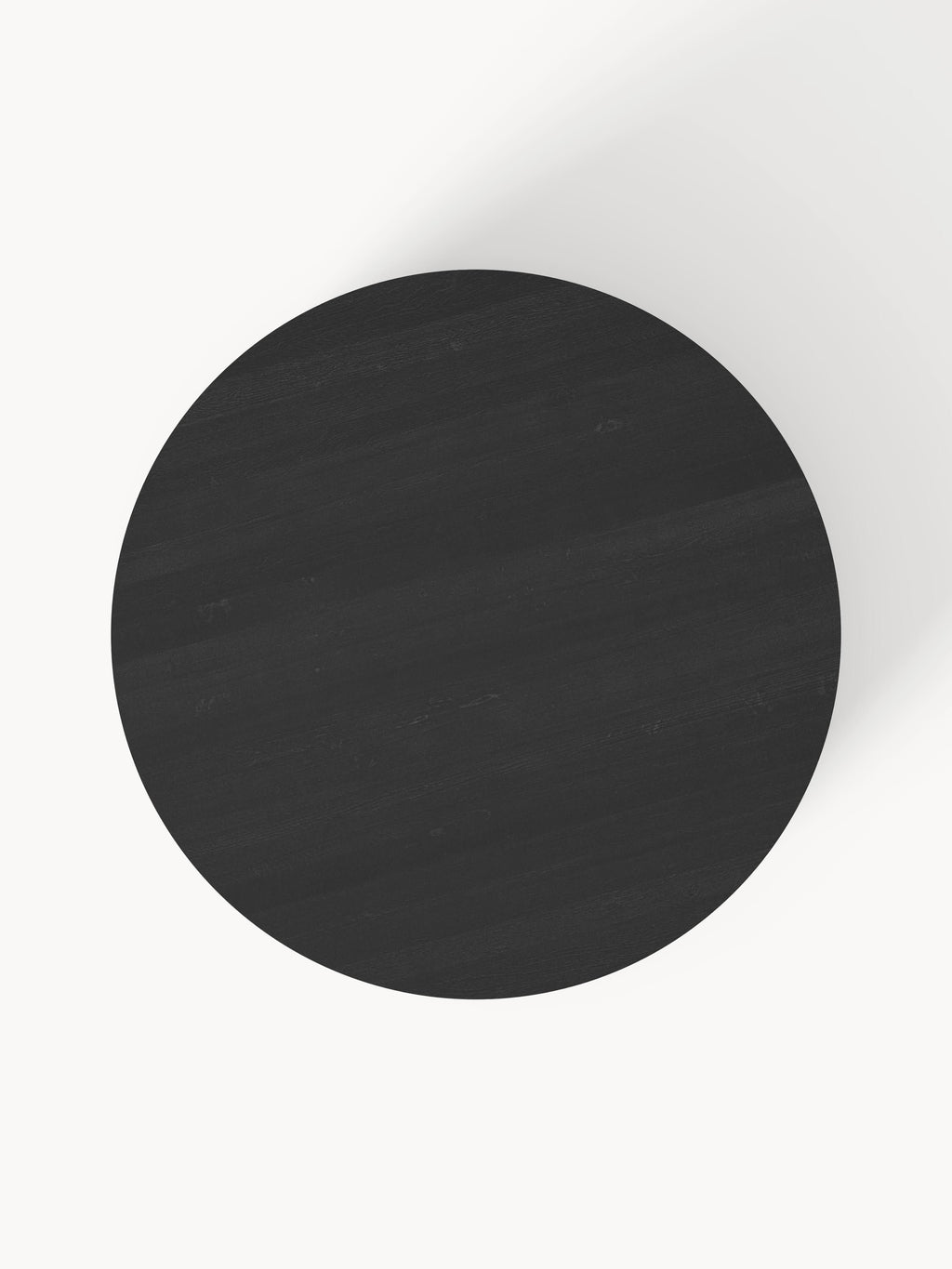 Nele Round Wooden Coffee Table with Storage Space