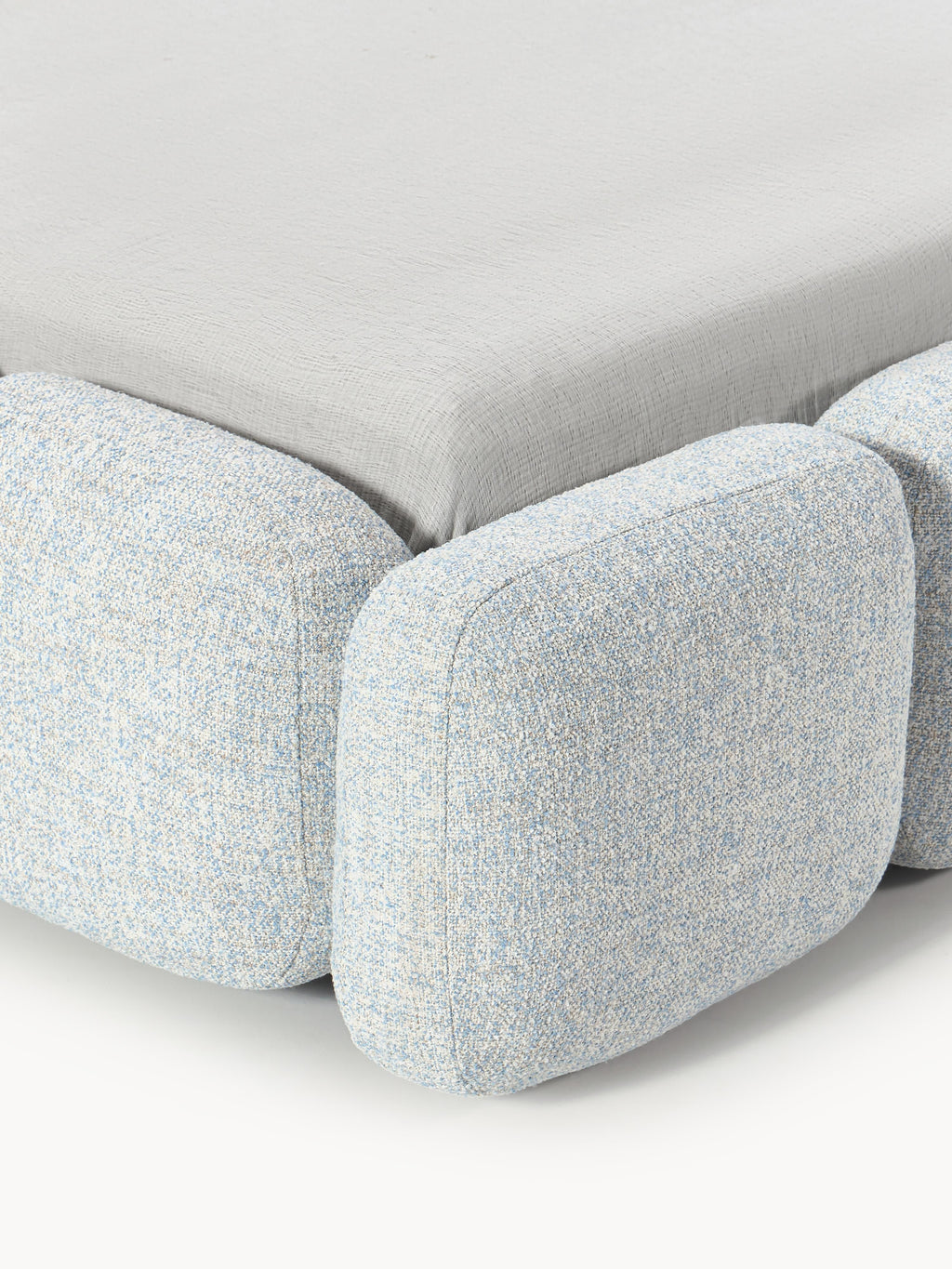 Tayla Upholstered Bouclé Bed