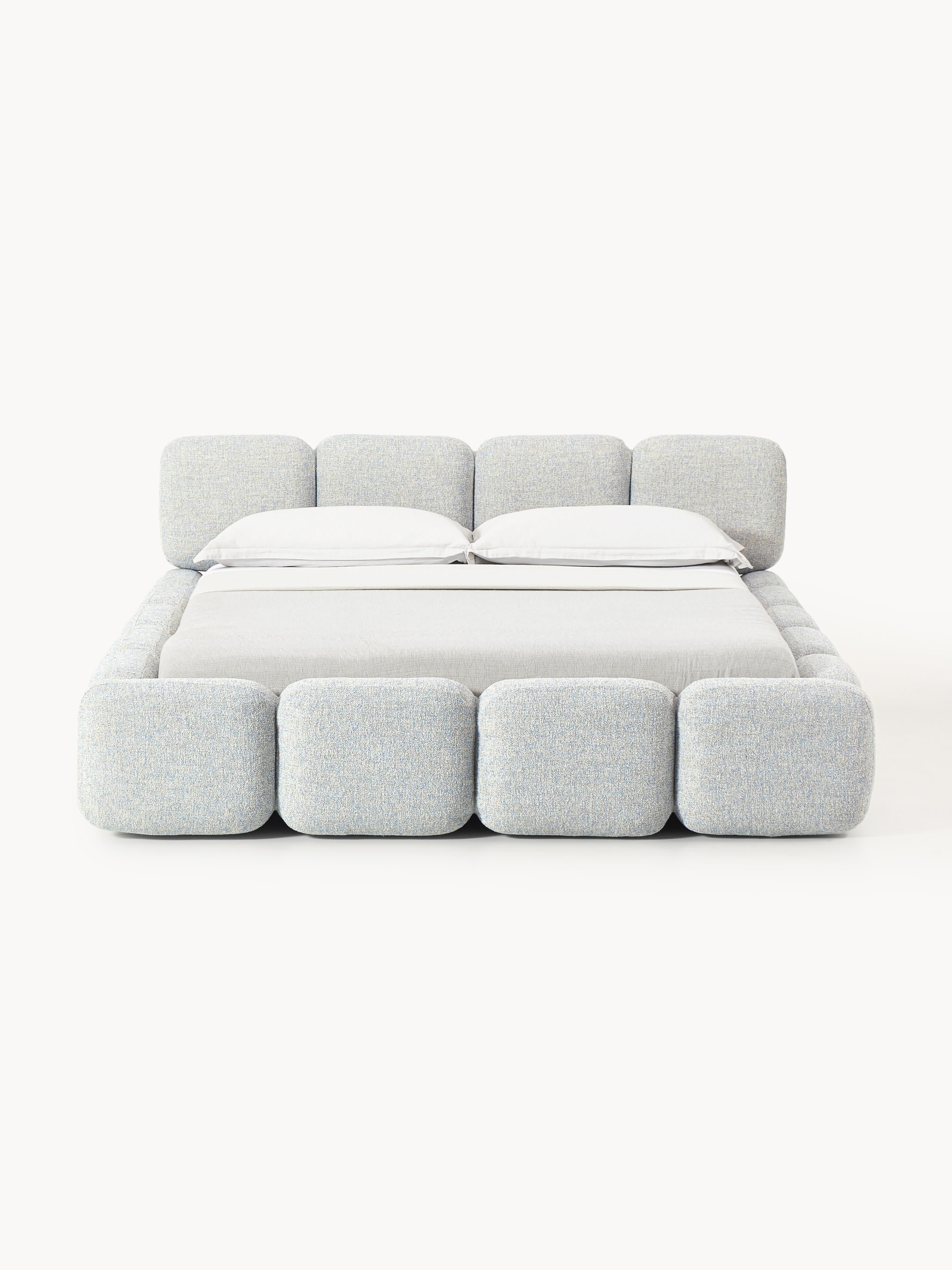 Tayla Upholstered Bouclé Bed