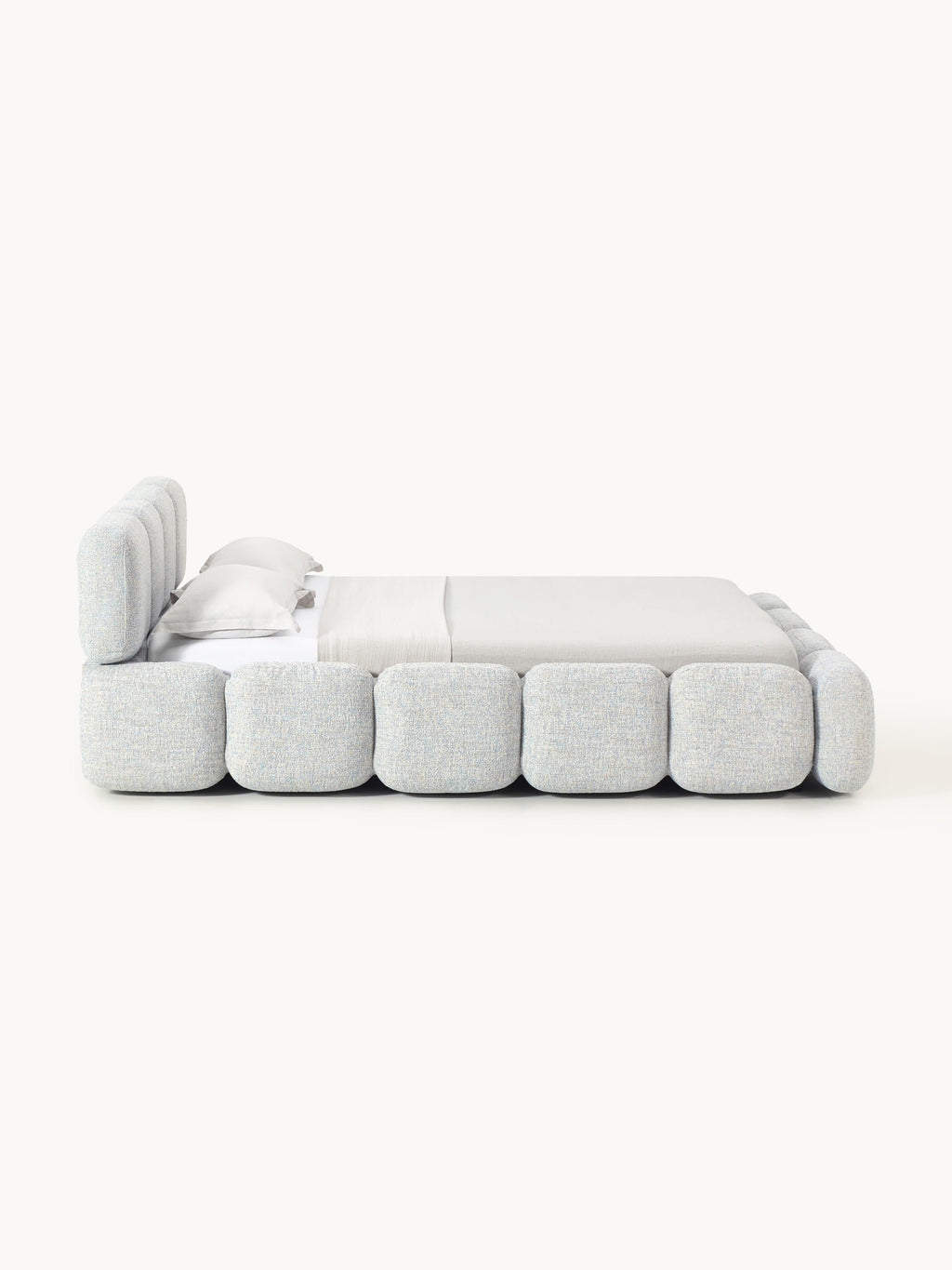 Tayla Upholstered Bouclé Bed