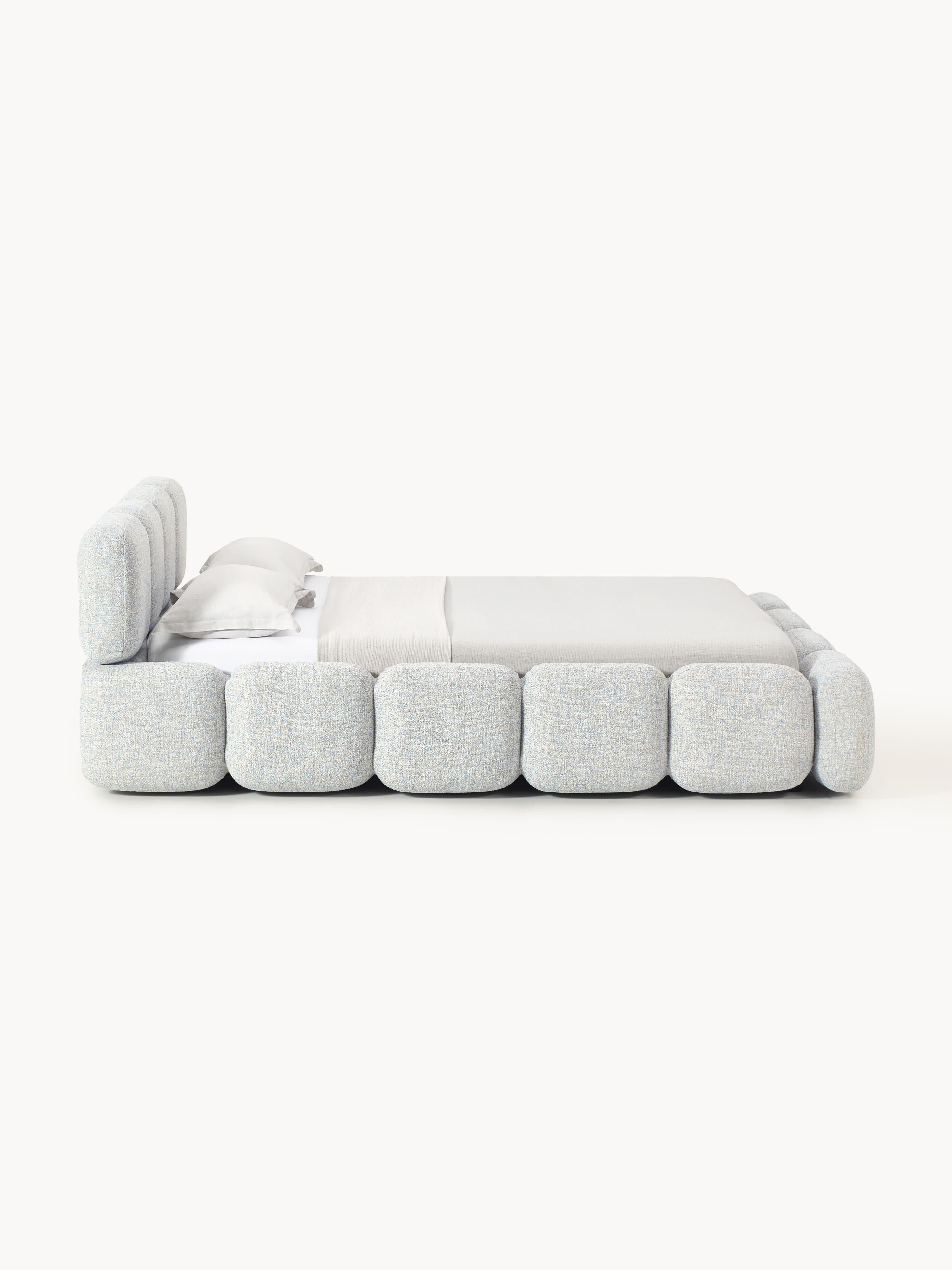 Tayla Upholstered Bouclé Bed