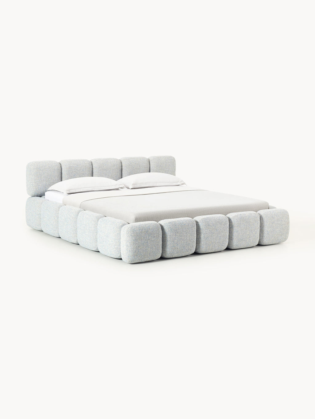Tayla Upholstered Bouclé Bed