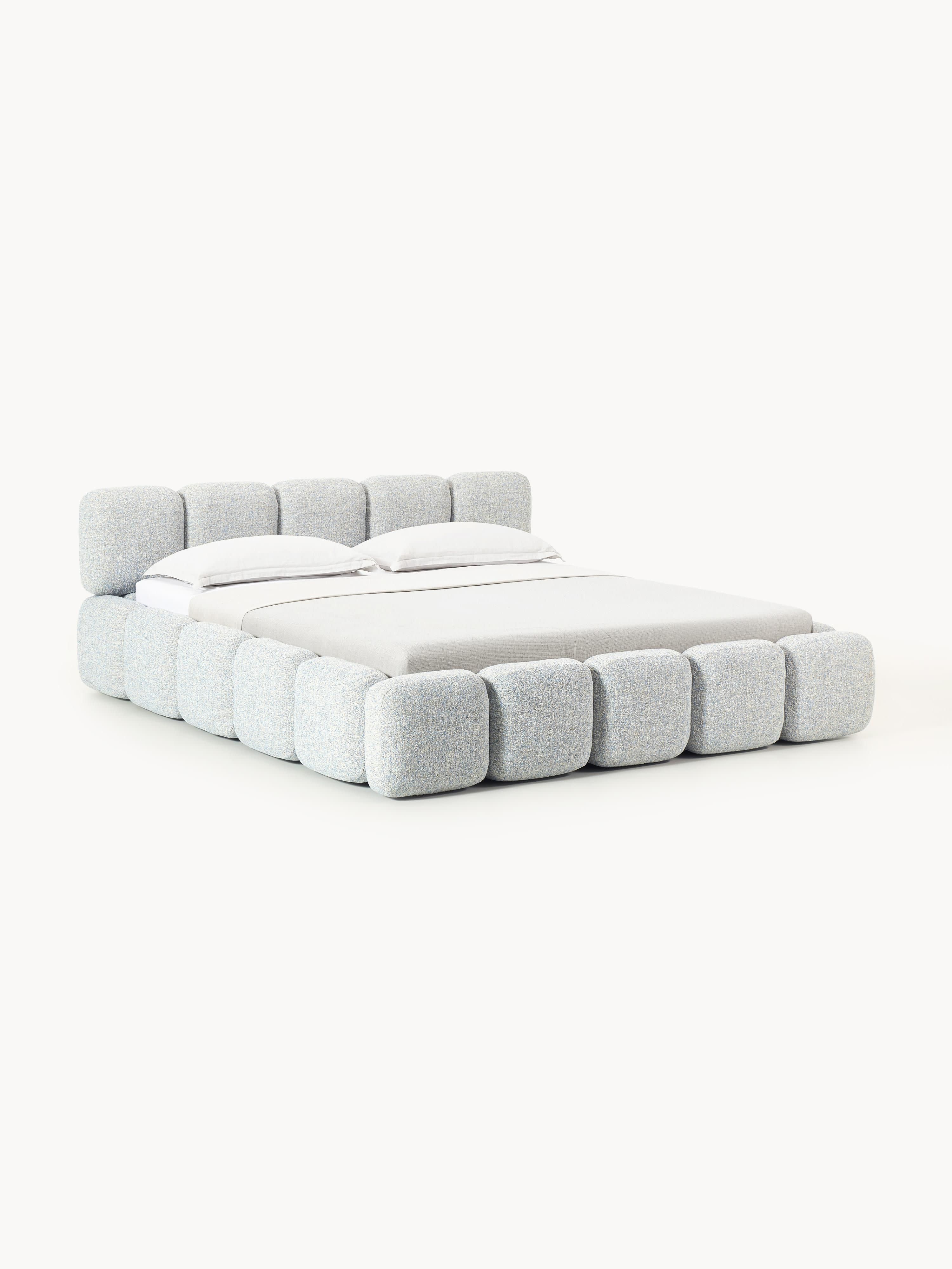 Tayla Upholstered Bouclé Bed