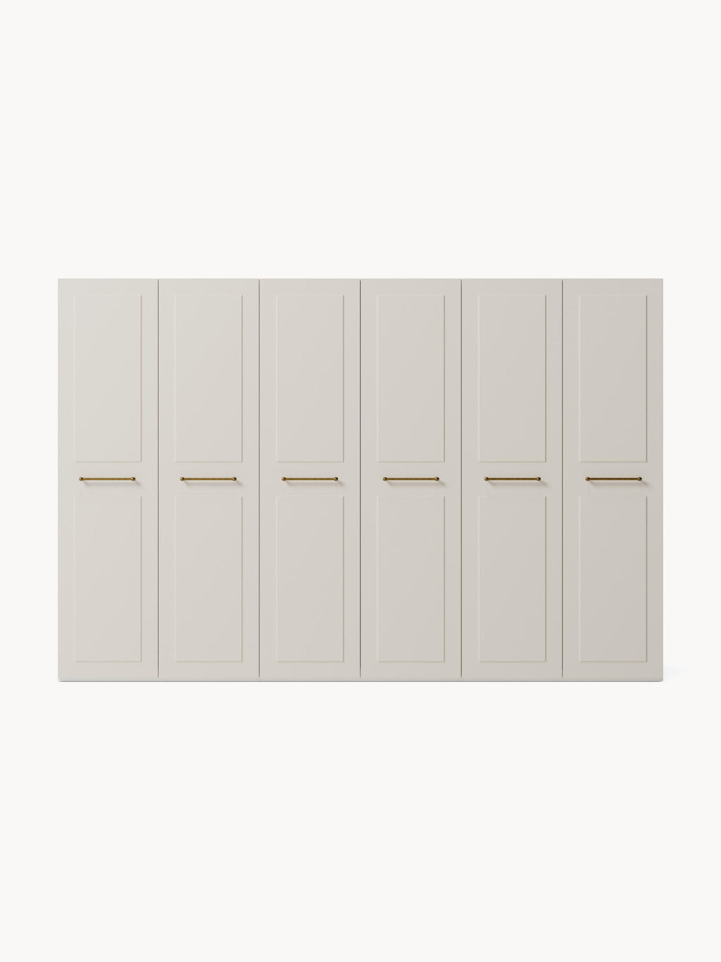 Charlotte Modular Hinged Door Wardrobe, 300 cm Wide, in various sizes