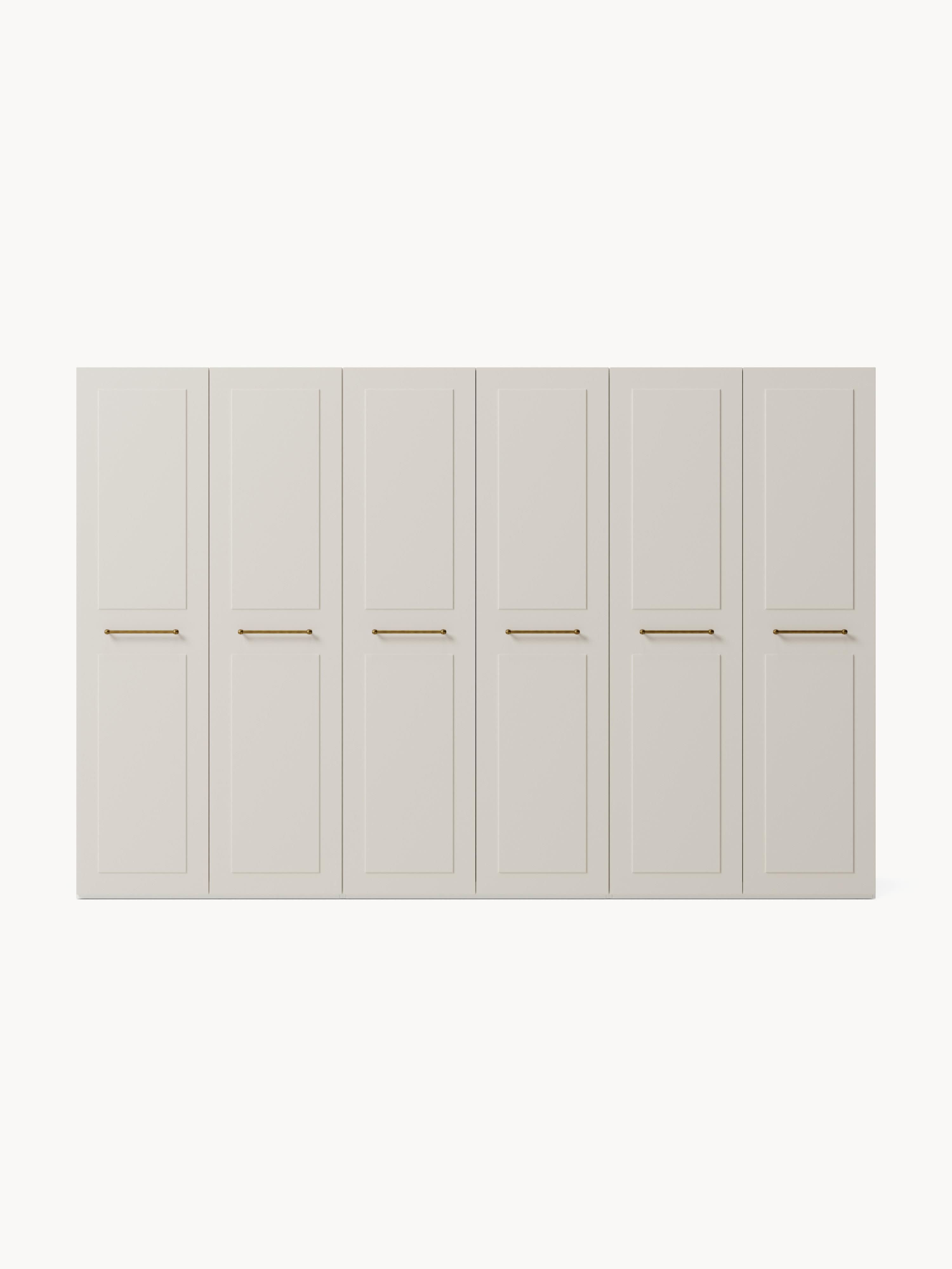 Charlotte Modular Hinged Door Wardrobe, 300 cm Wide, in various sizes