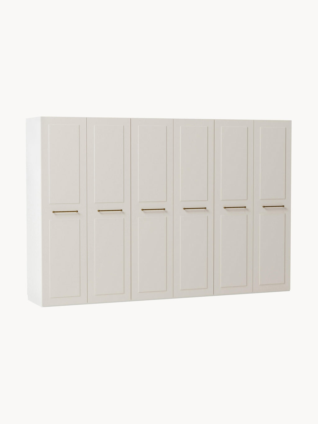 Charlotte Modular Hinged Door Wardrobe, 300 cm Wide, in various sizes