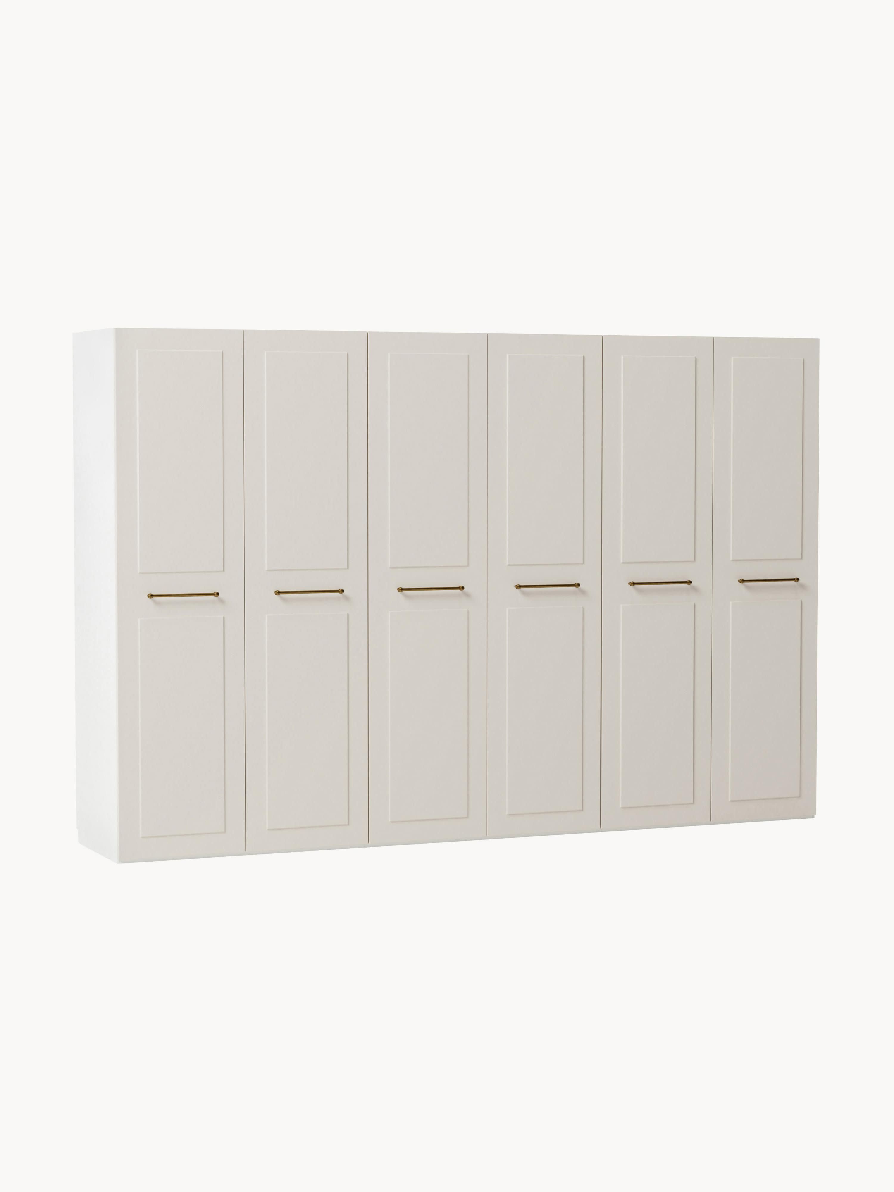 Charlotte Modular Hinged Door Wardrobe, 300 cm Wide, in various sizes