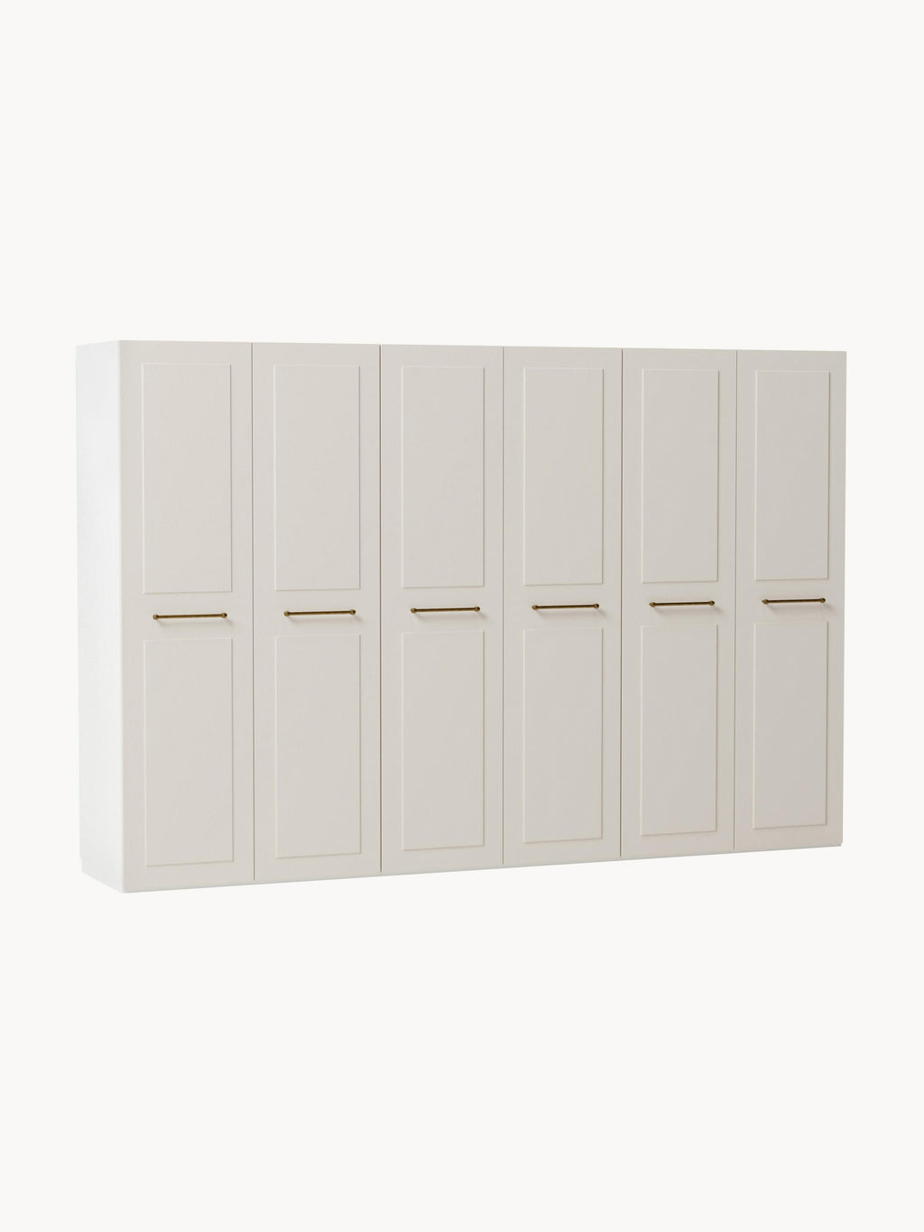 Charlotte Modular Hinged Door Wardrobe, 300 cm Wide, in various sizes