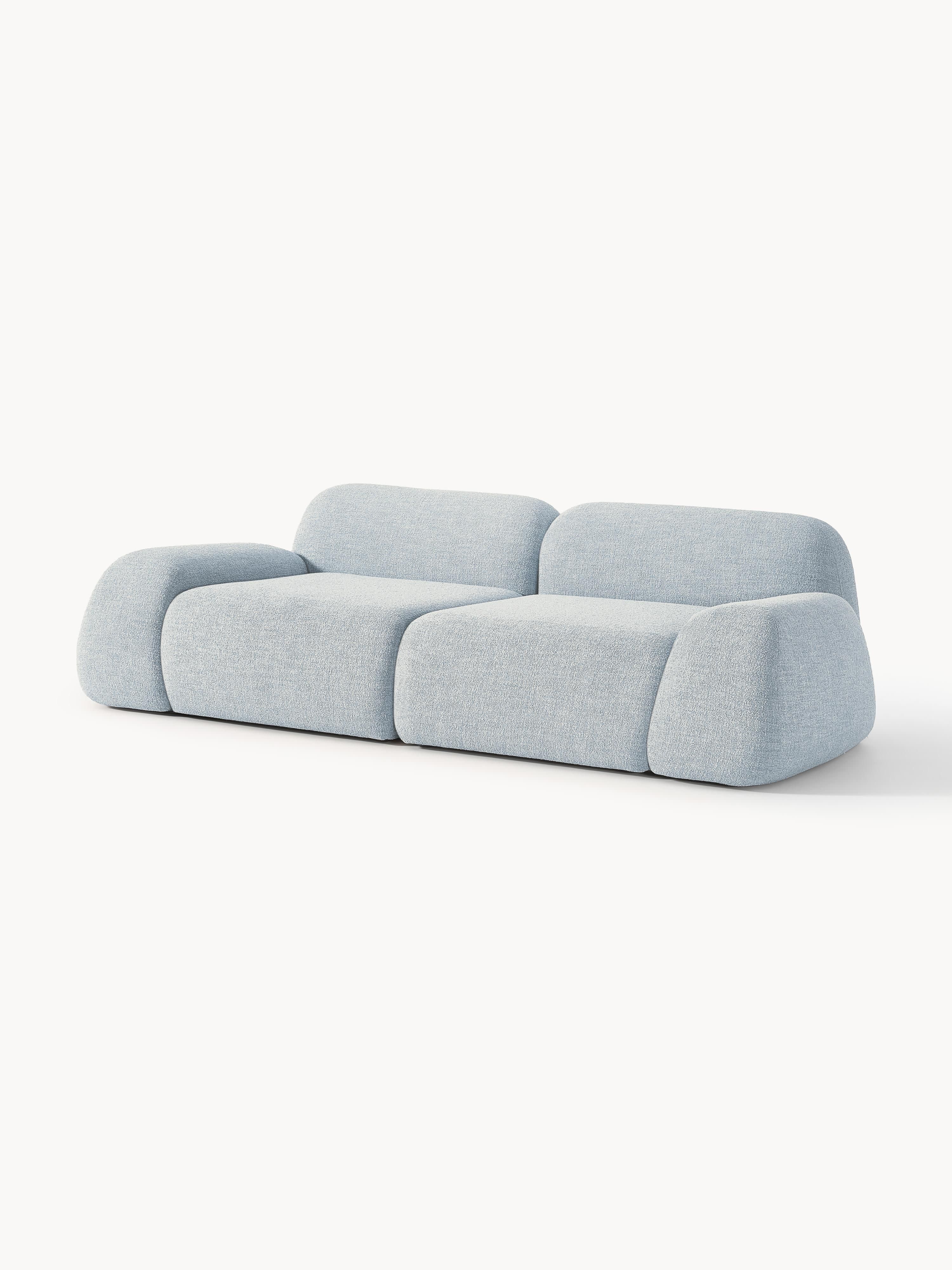 Wolke Modular Bouclé Sofa (3-seater)
