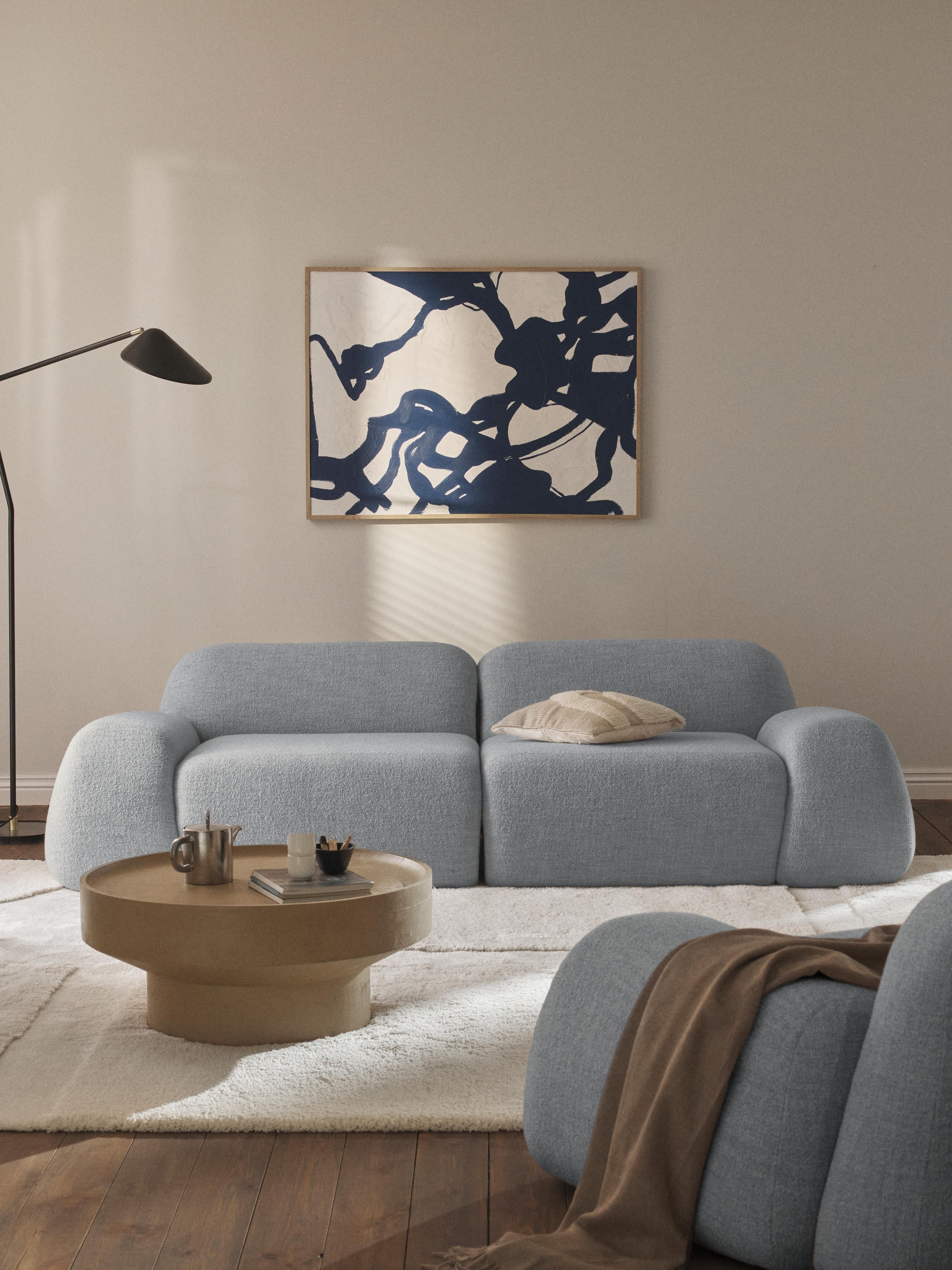 Wolke Modular Bouclé Sofa (3-seater)