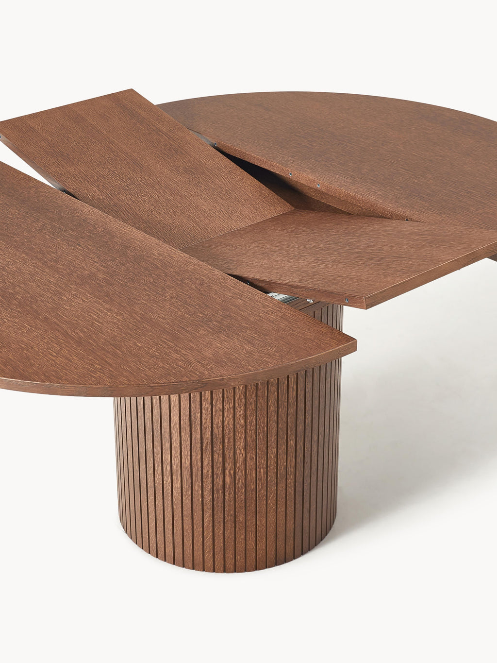Filo Extendable Dining Table with Groove Structure, 120 - 160 x 75 cm
