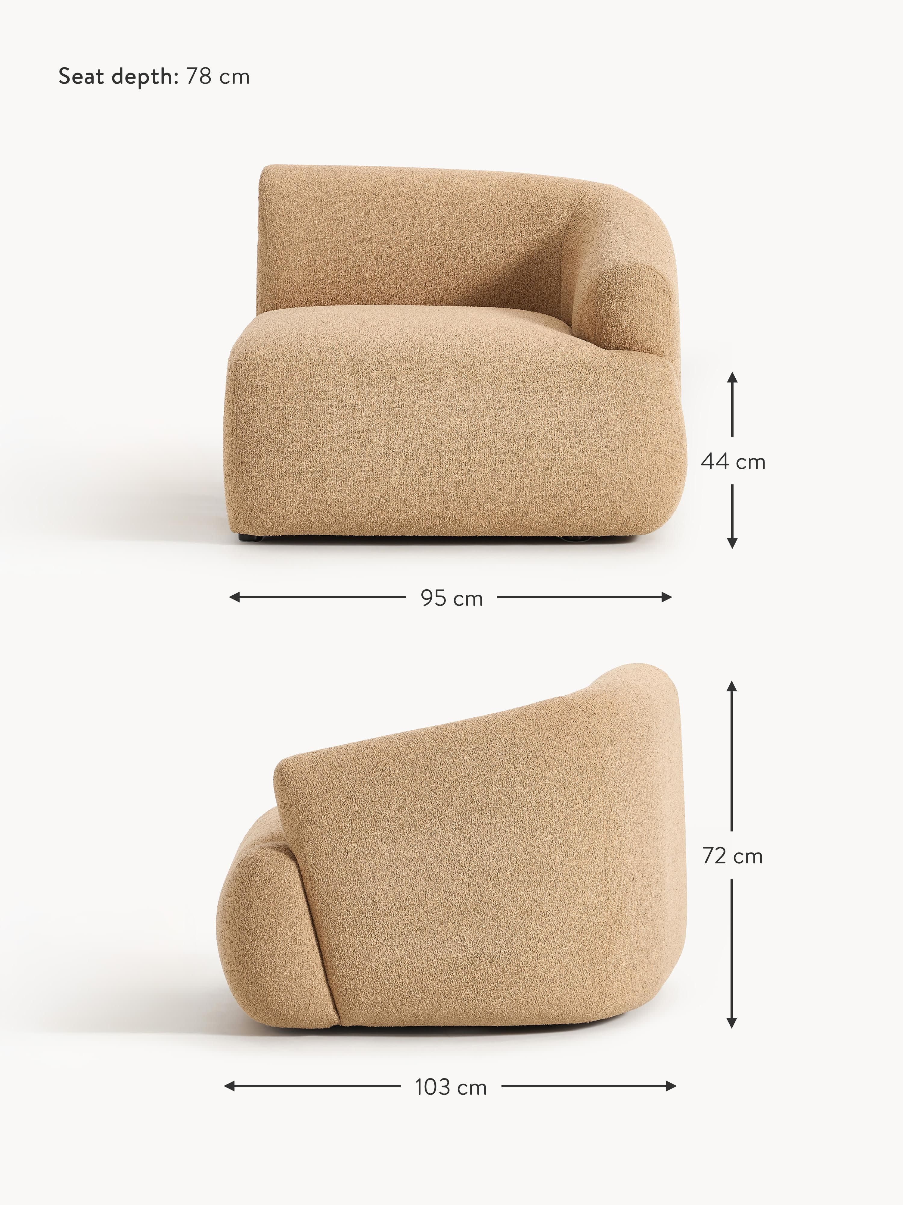 Sofia Bouclé Corner Module