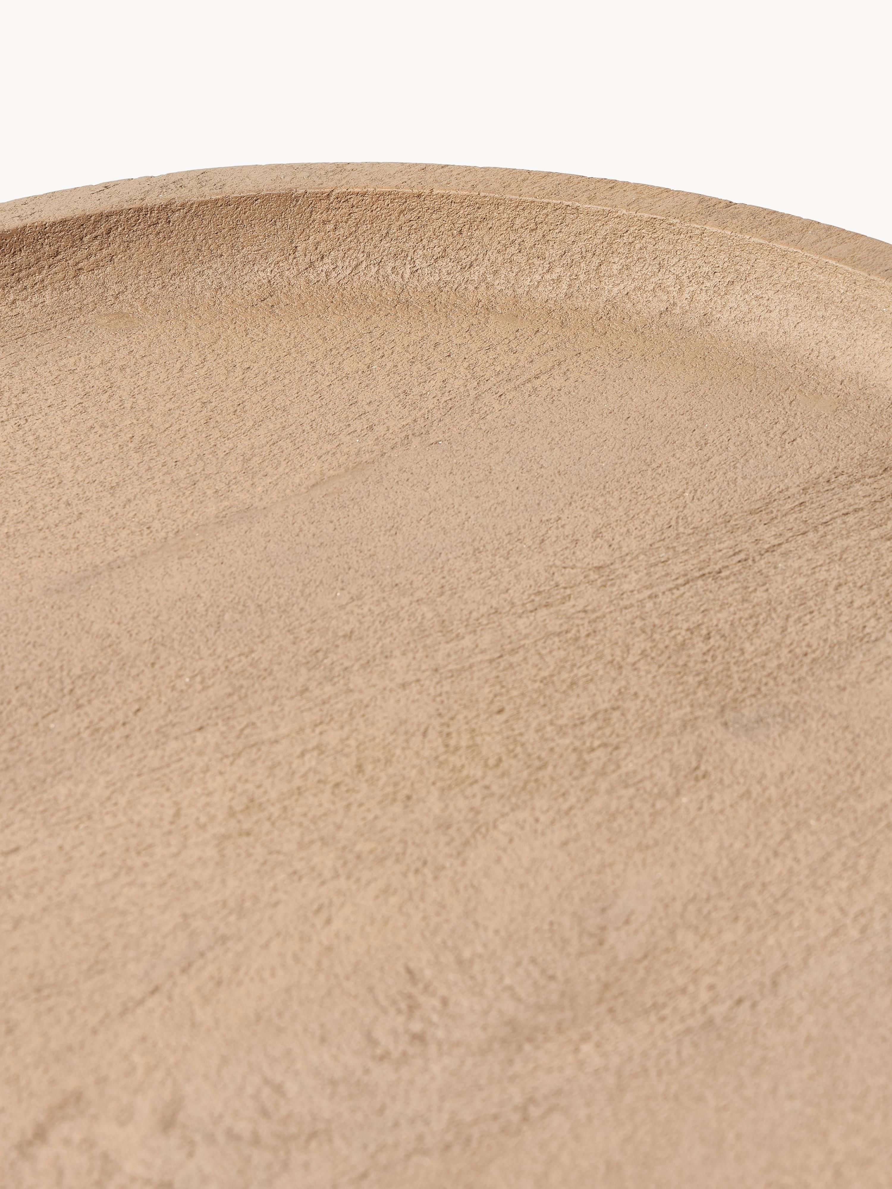 Benno Round Mango Wood Side Table