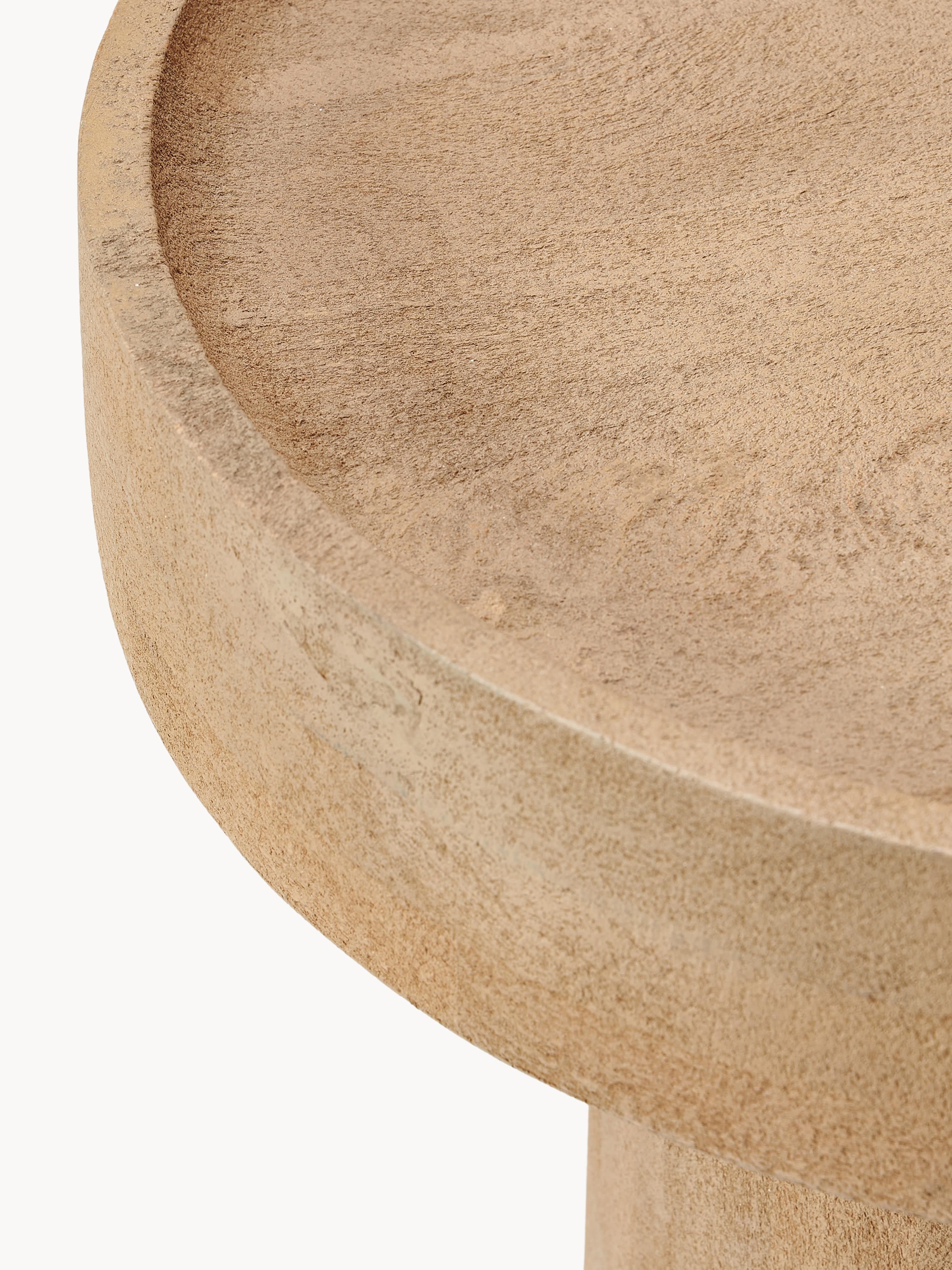 Benno Round Mango Wood Side Table
