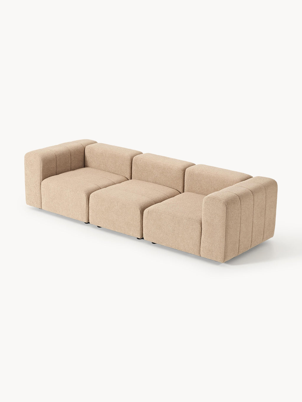 Lena Bouclé Modular Sofa (4-seater)