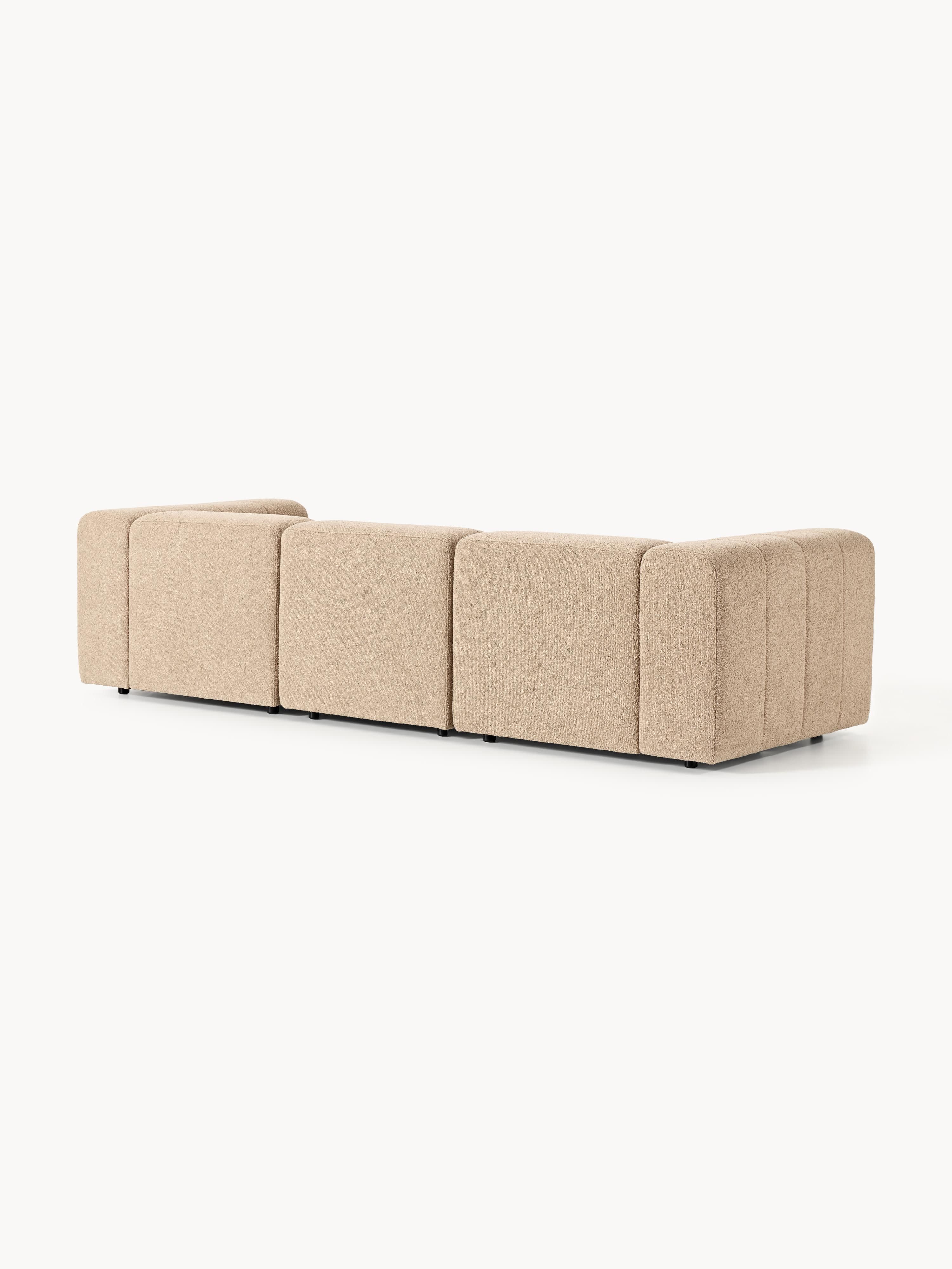 Lena Bouclé Modular Sofa (4-seater)