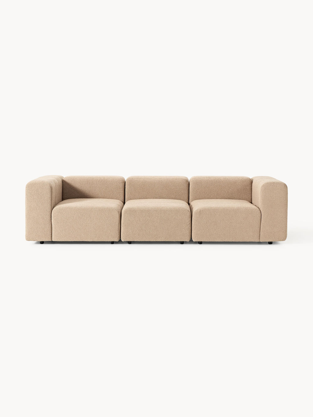 Lena Bouclé Modular Sofa (4-seater)