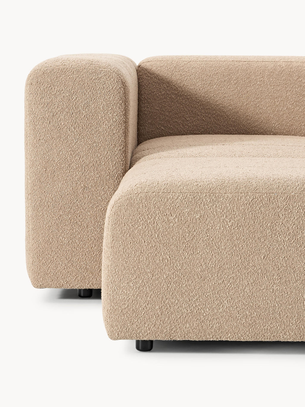 Lena Bouclé Modular Sofa (4-seater)