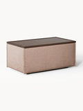 Gallery image 1 - Linen Blend Ottoman Lennon with Storage